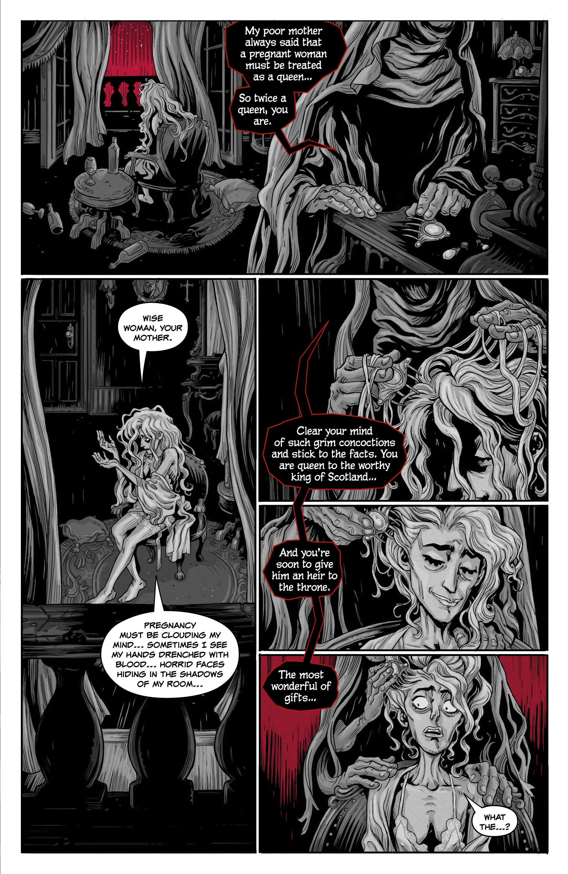 Read online Macbeth: A Tale of Horror comic -  Issue # TPB - 68