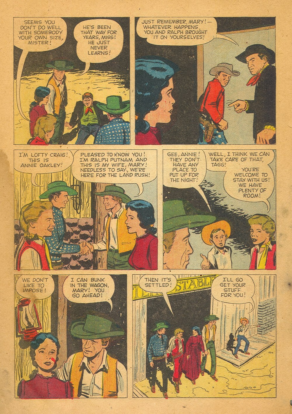 Read online Annie Oakley & Tagg comic -  Issue #10 - 8