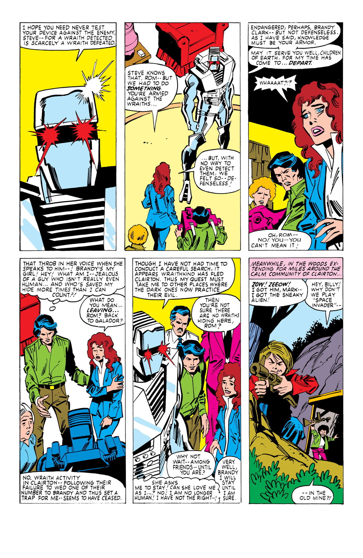 Read online Rom: The Original Marvel Years Omnibus comic -  Issue # TPB (Part 4) - 26