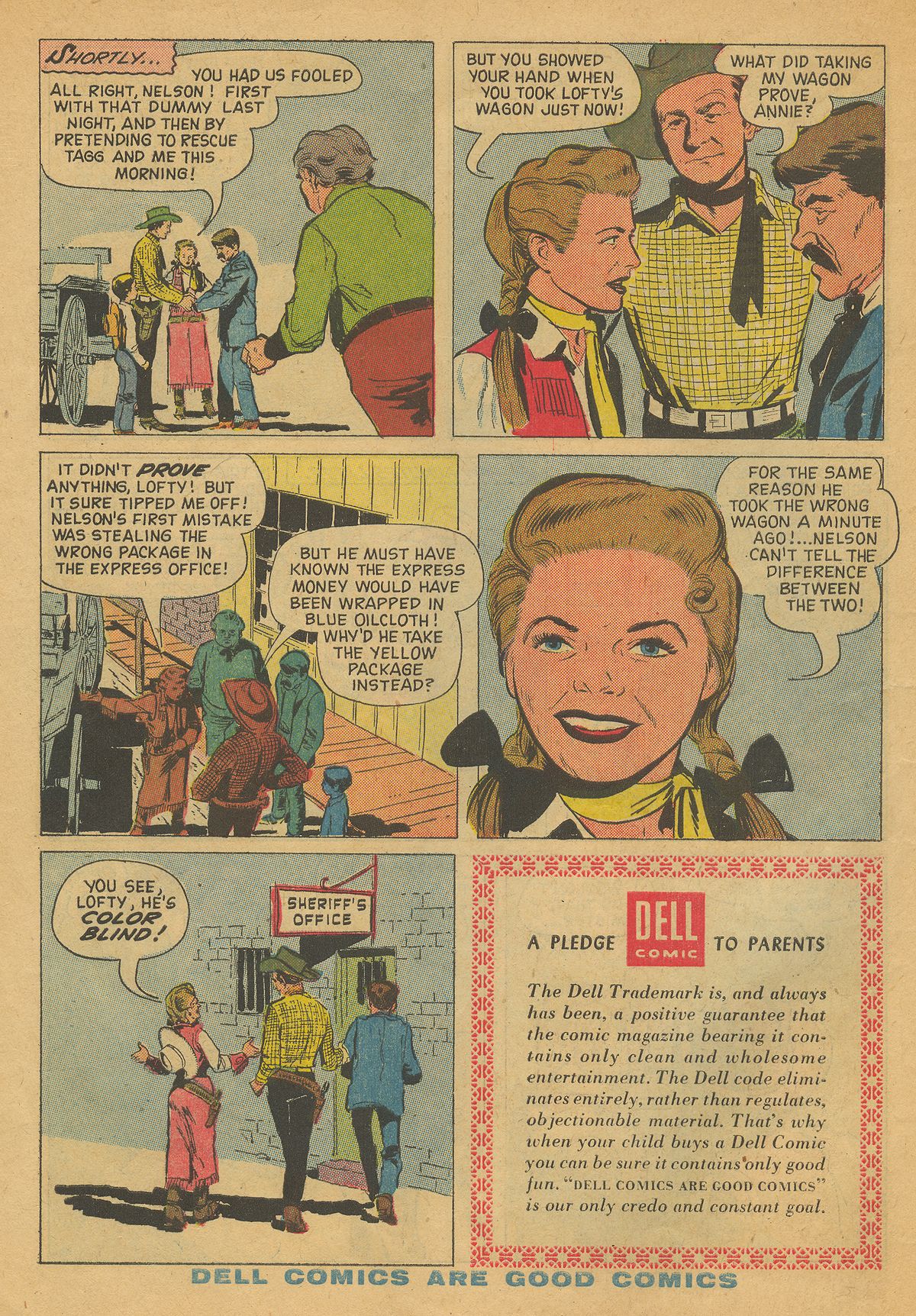 Read online Annie Oakley & Tagg comic -  Issue #8 - 34