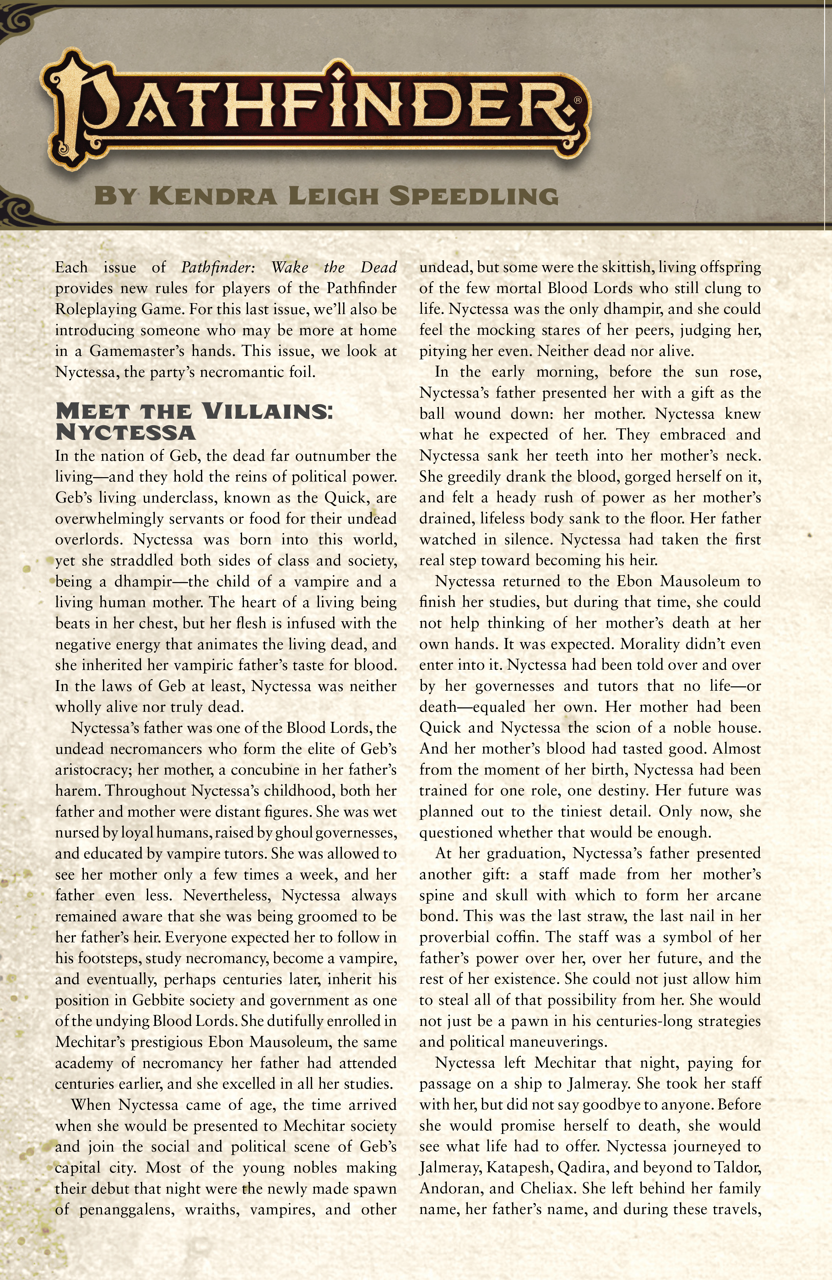 Read online Pathfinder: Wake the Dead comic -  Issue #5 - 25