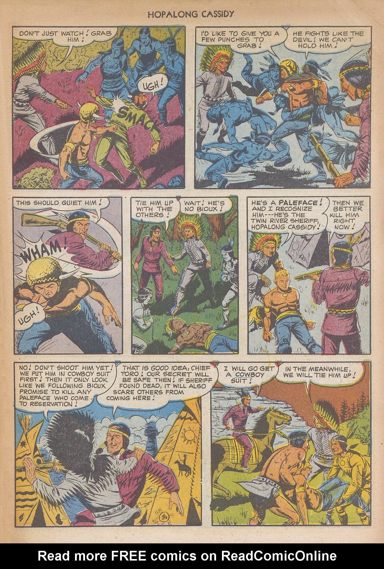 Read online Hopalong Cassidy comic -  Issue #53 - 47