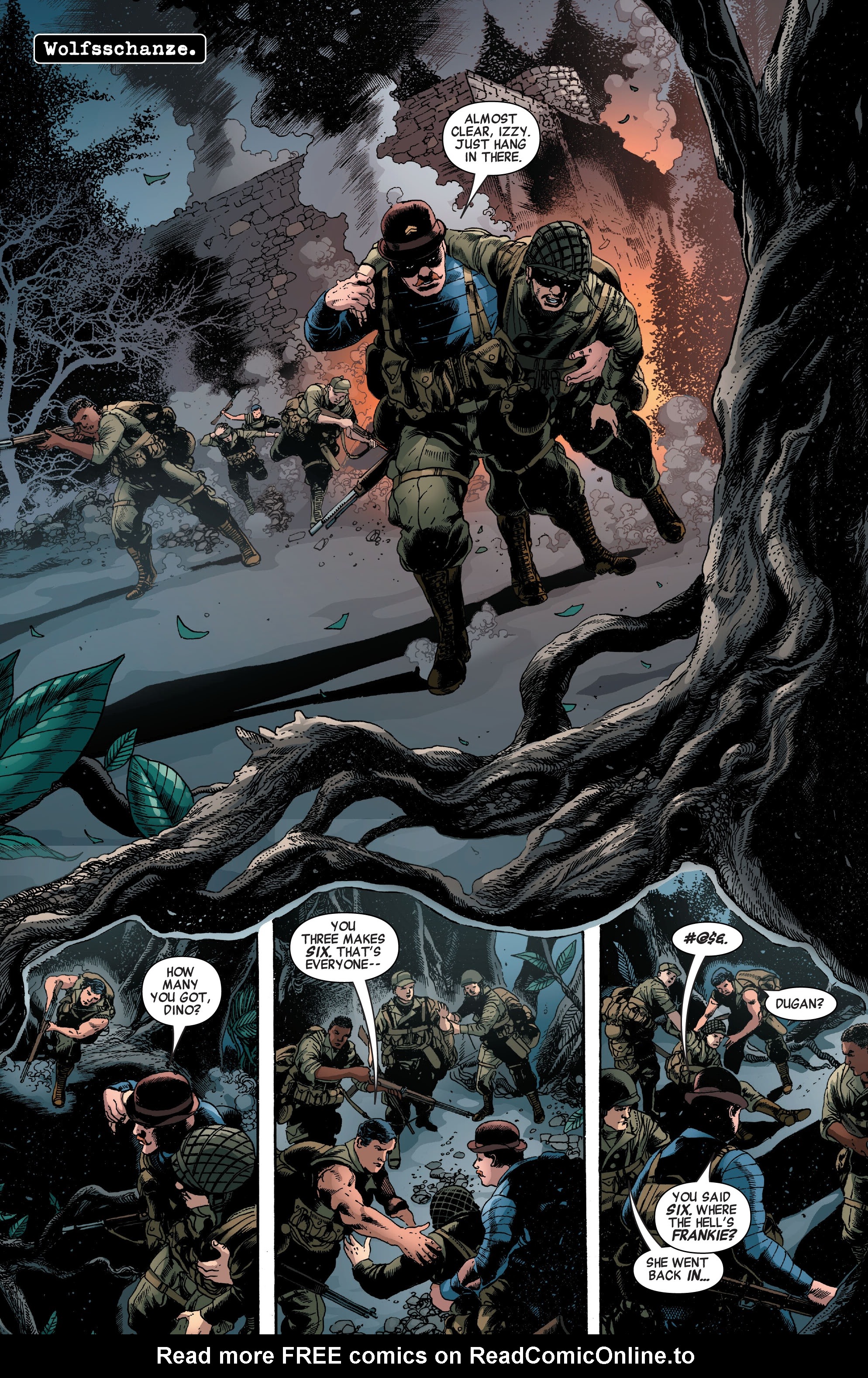 Read online Capwolf and the Howling Commandos comic -  Issue #4 - 3