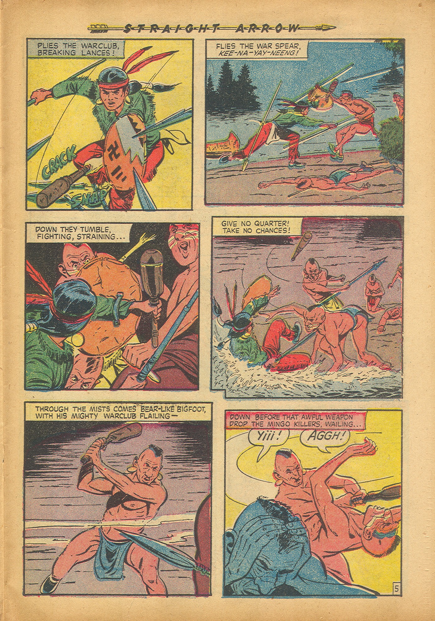 Read online Straight Arrow comic -  Issue #25 - 23