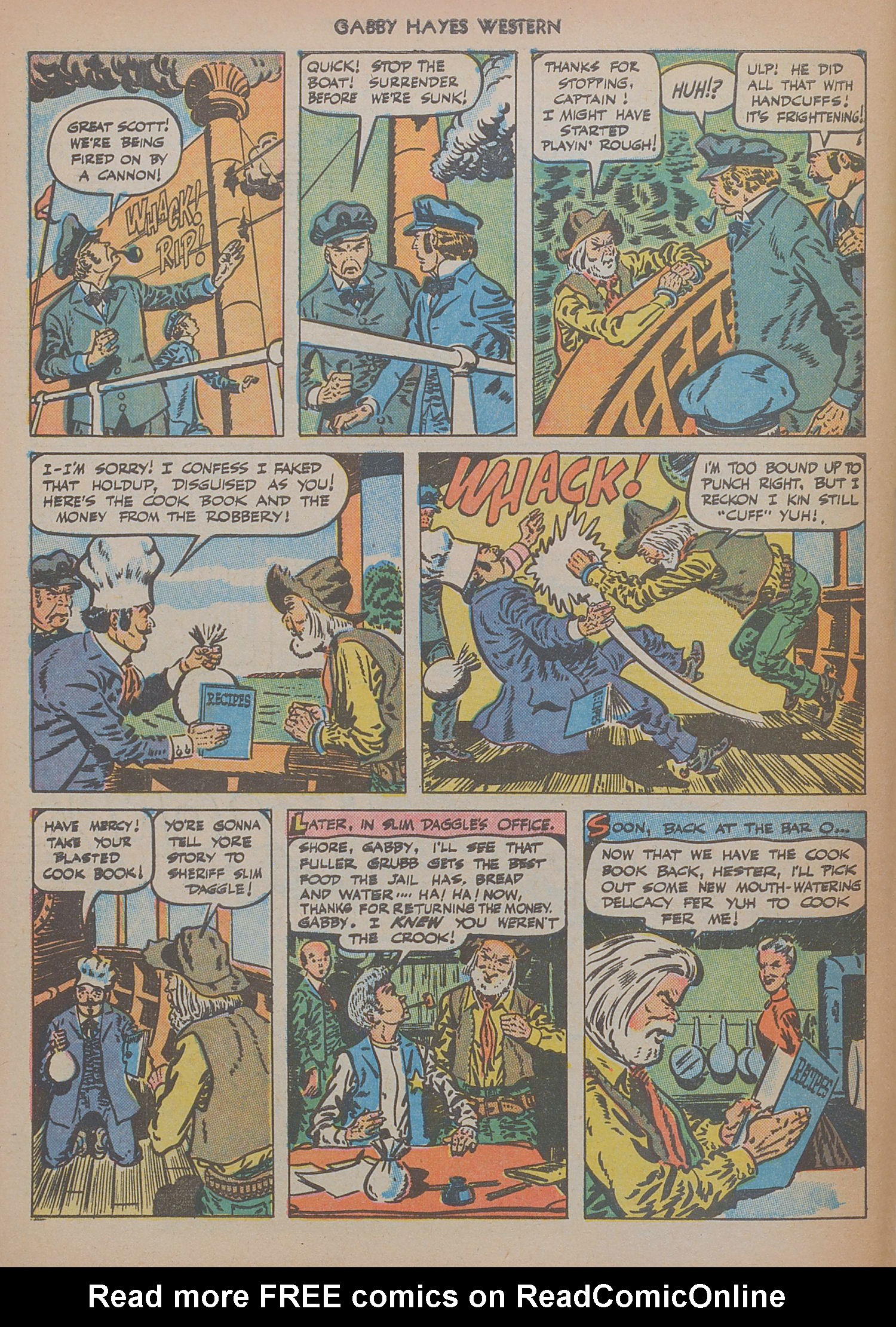 Read online Gabby Hayes Western comic -  Issue #14 - 34
