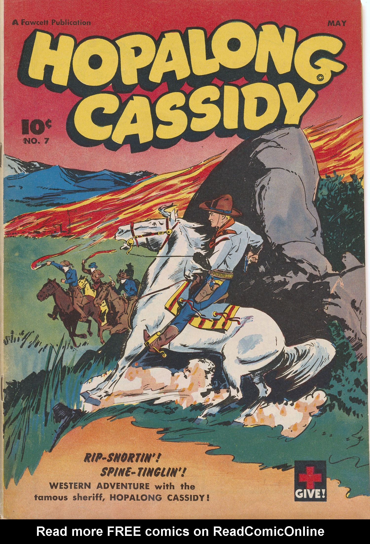Read online Hopalong Cassidy comic -  Issue #7 - 1