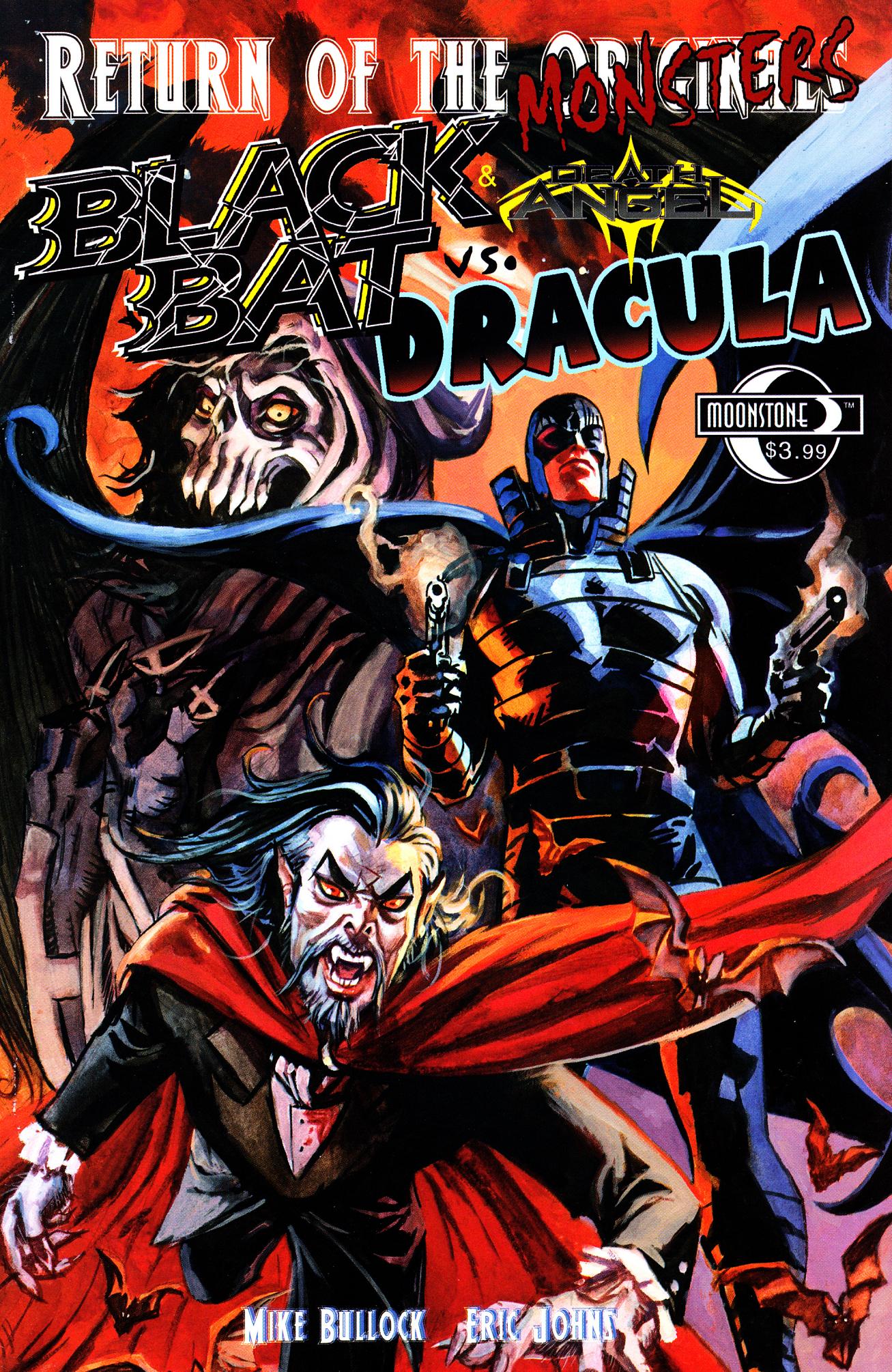 Read online Return of the Monsters: Black Bat & Death Angel vs Dracula comic -  Issue # Full - 1