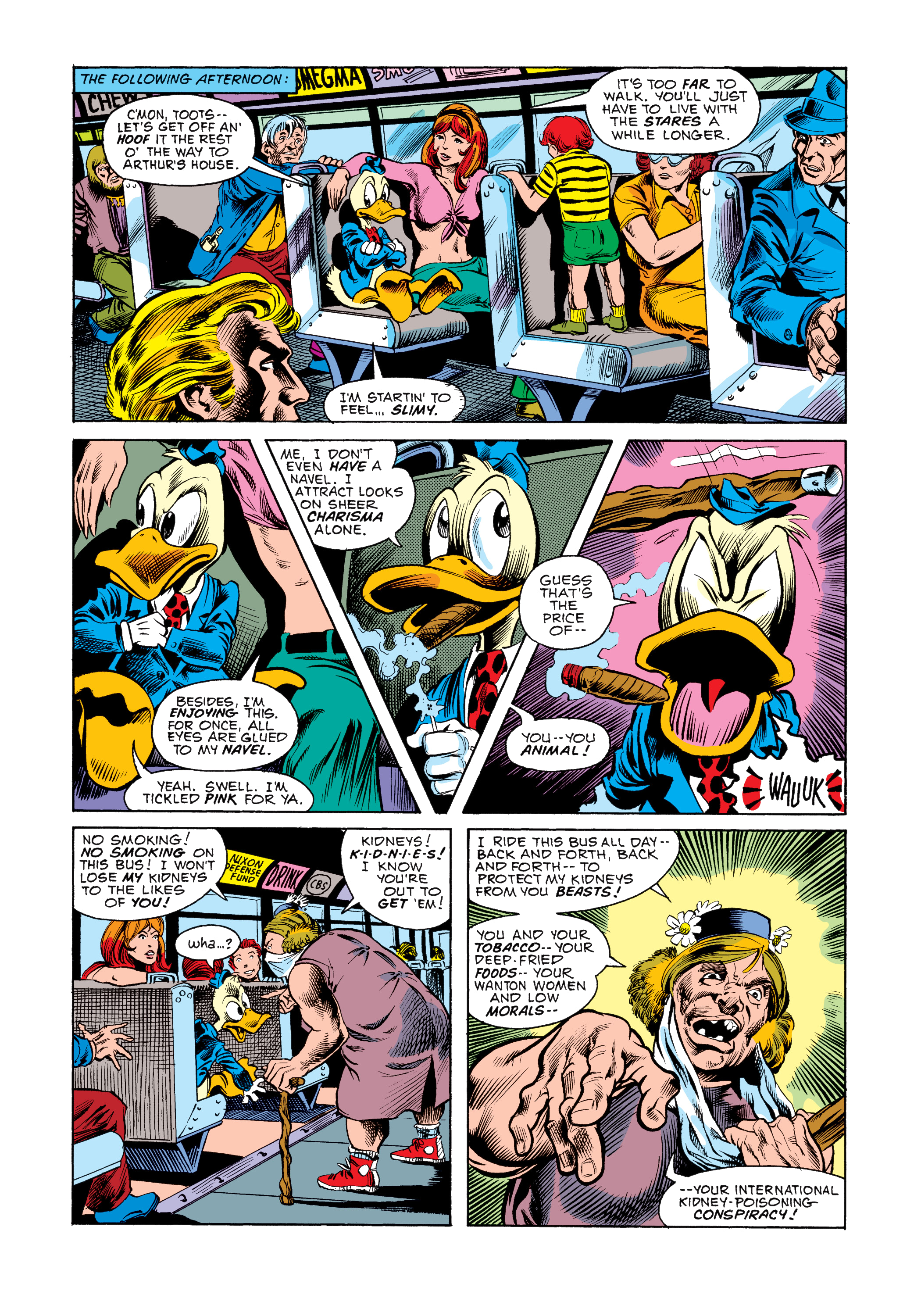Read online Marvel Masterworks: Howard the Duck comic -  Issue # TPB 1 (Part 1) - 76