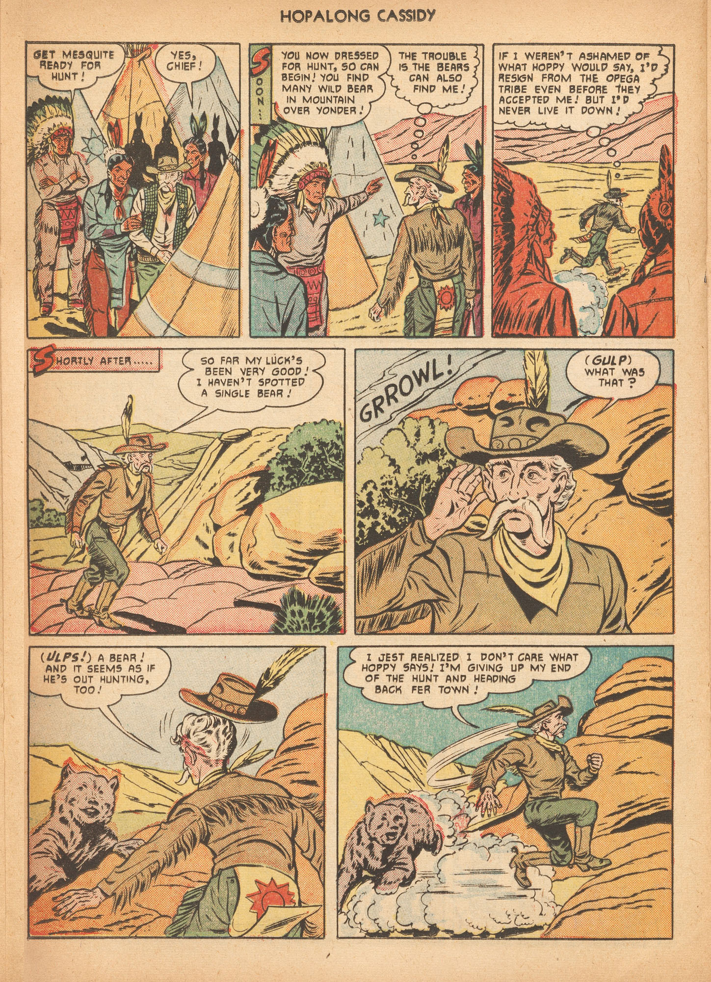 Read online Hopalong Cassidy comic -  Issue #56 - 28