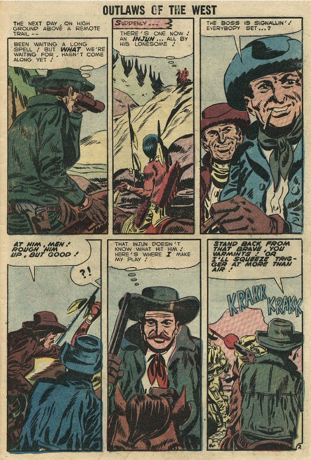 Read online Outlaws of the West comic -  Issue #13 - 30