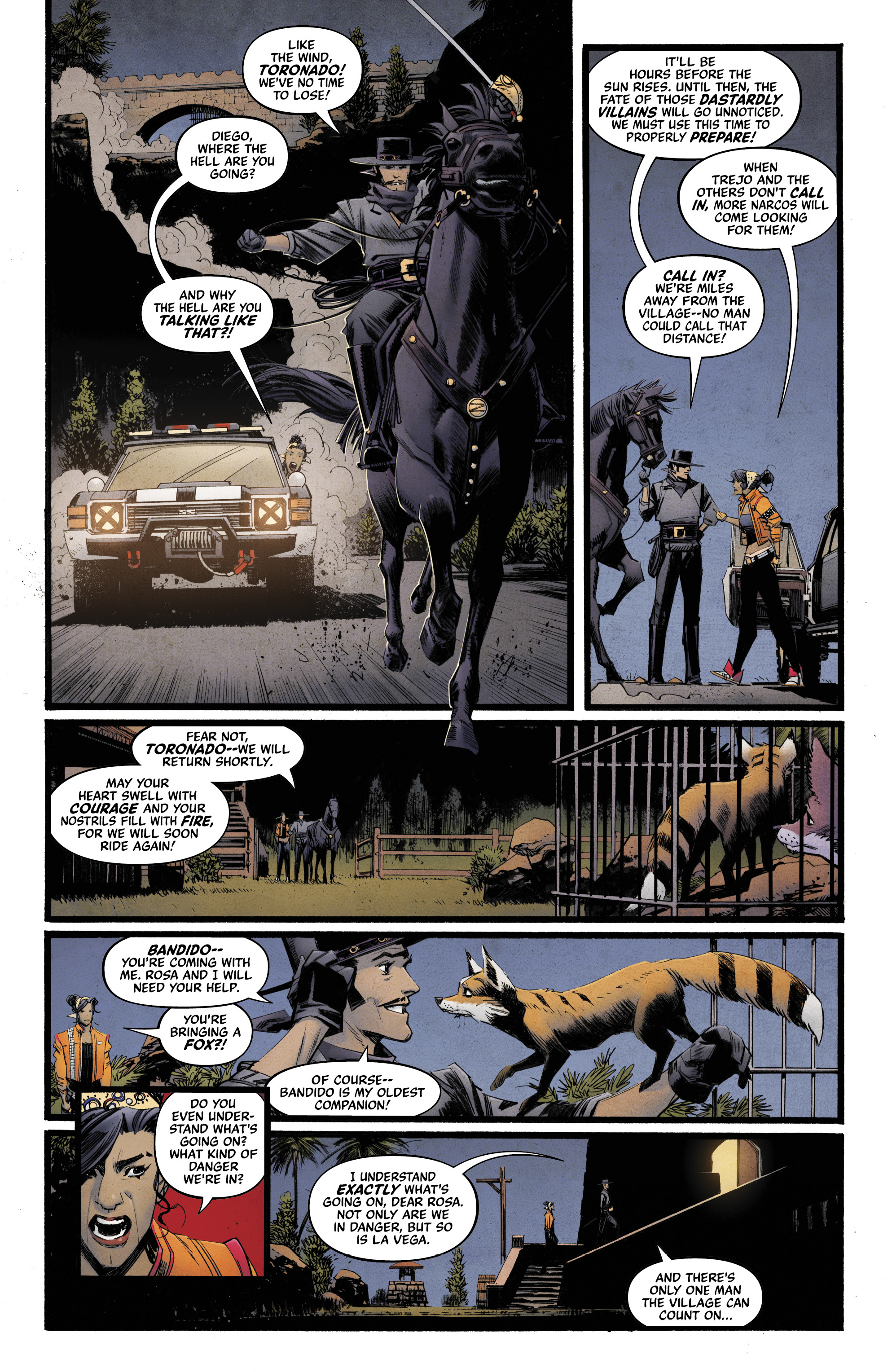 Read online Zorro: Man of the Dead comic -  Issue #2 - 3