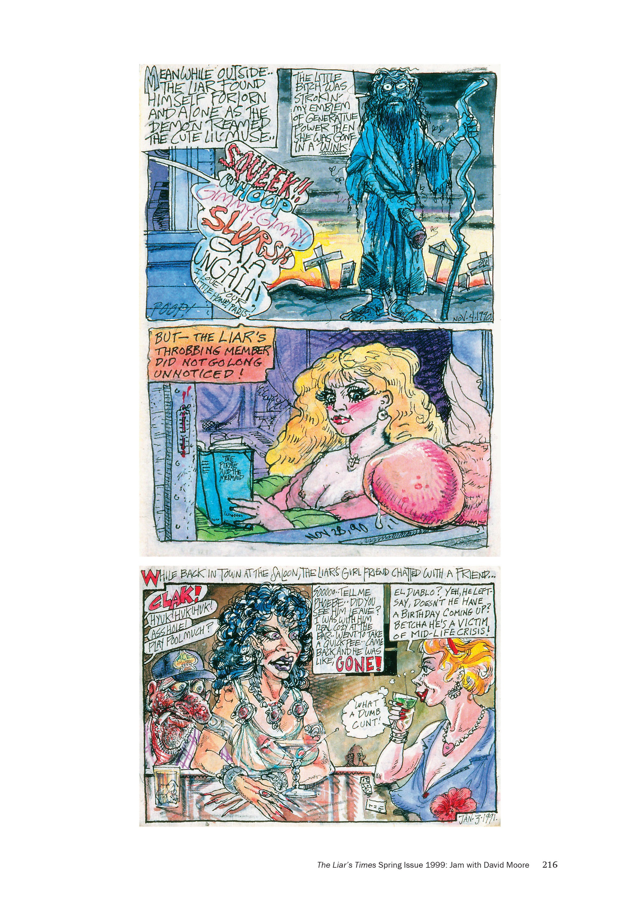 Read online The Mythology of S. Clay Wilson comic -  Issue # Belgian Lace from Hell (Part 3) - 19
