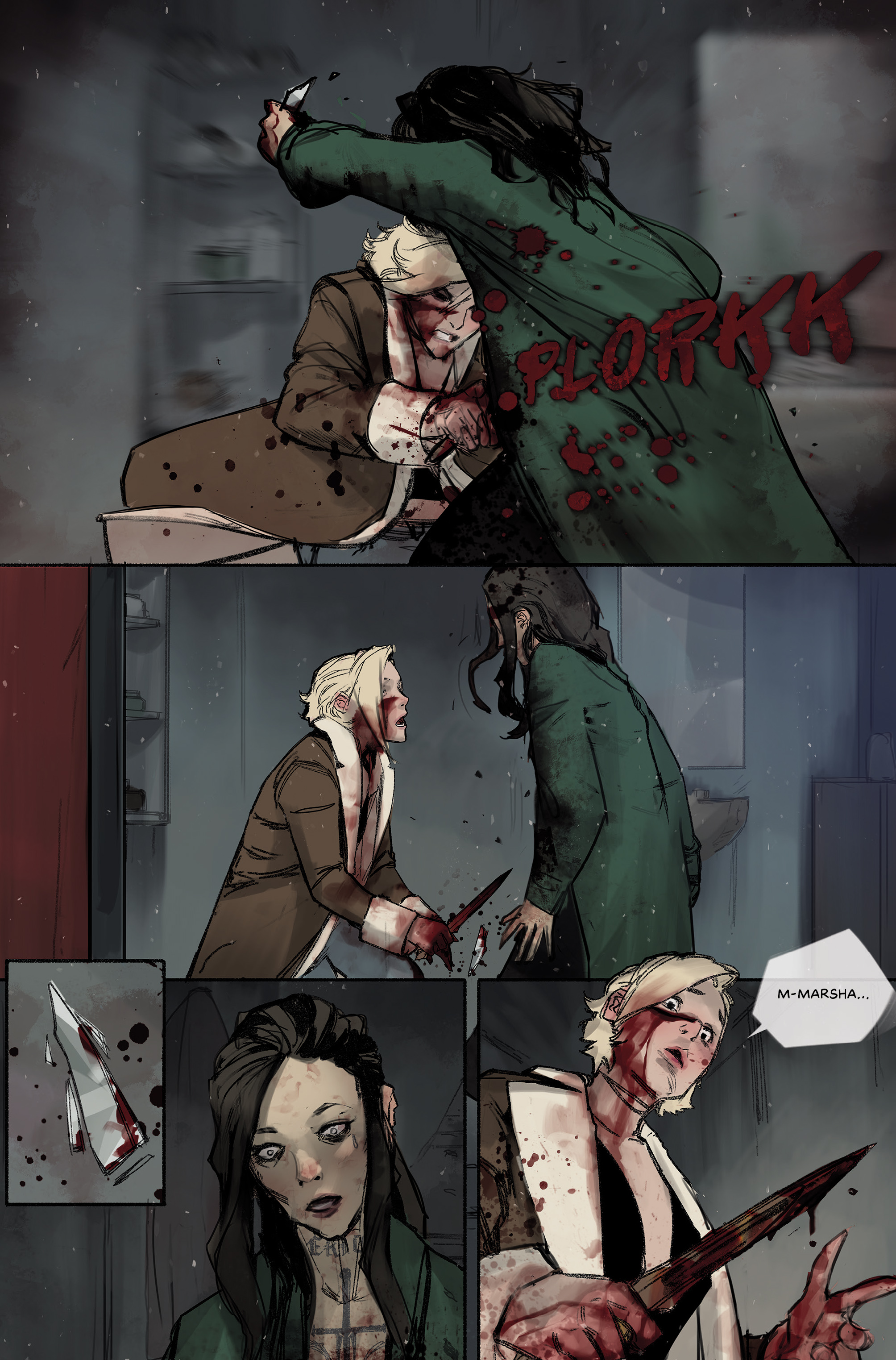 Read online Gumaa: The Beginning of Her comic -  Issue #2 - 16