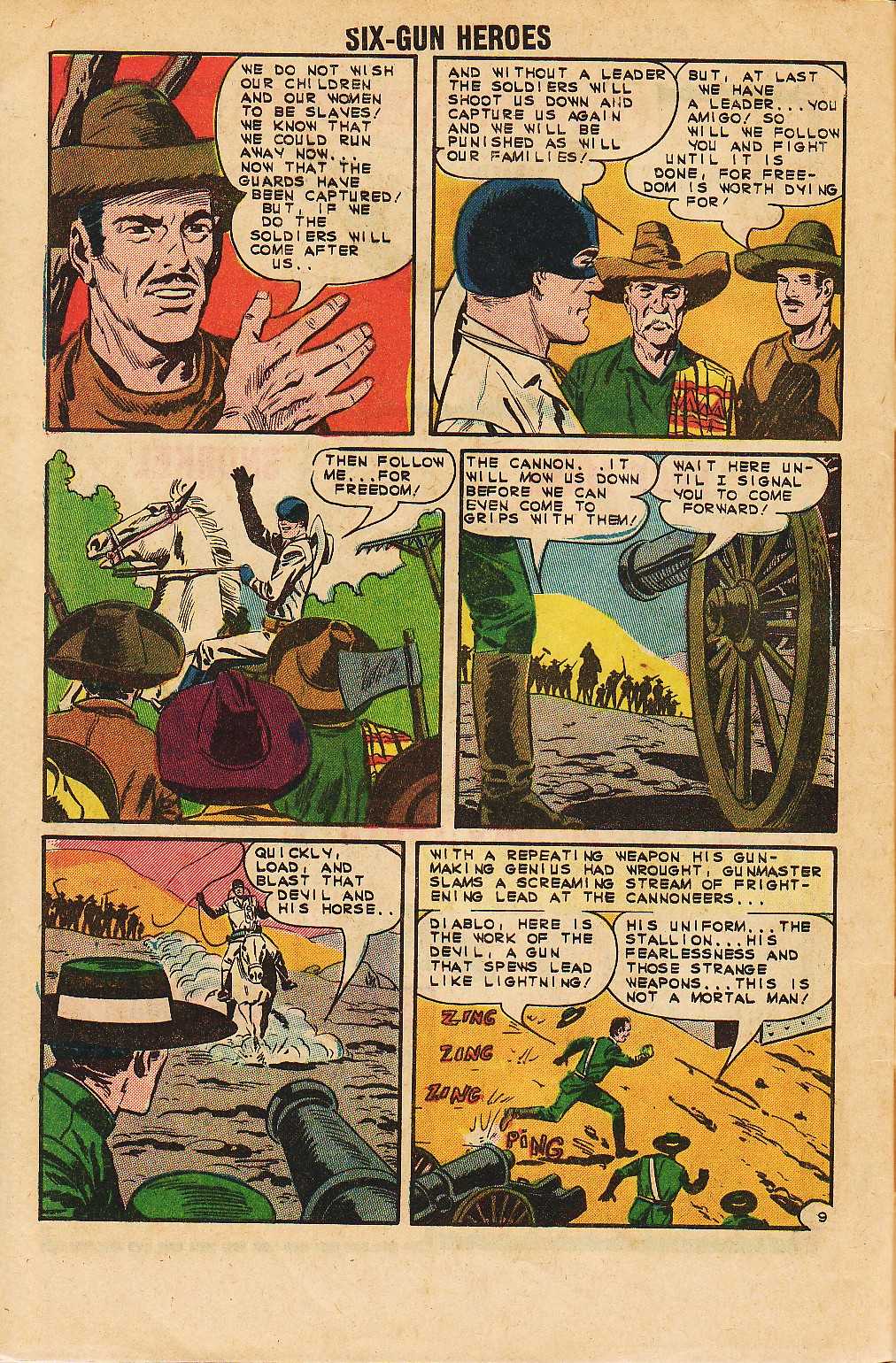 Read online Six-Gun Heroes comic -  Issue #76 - 32