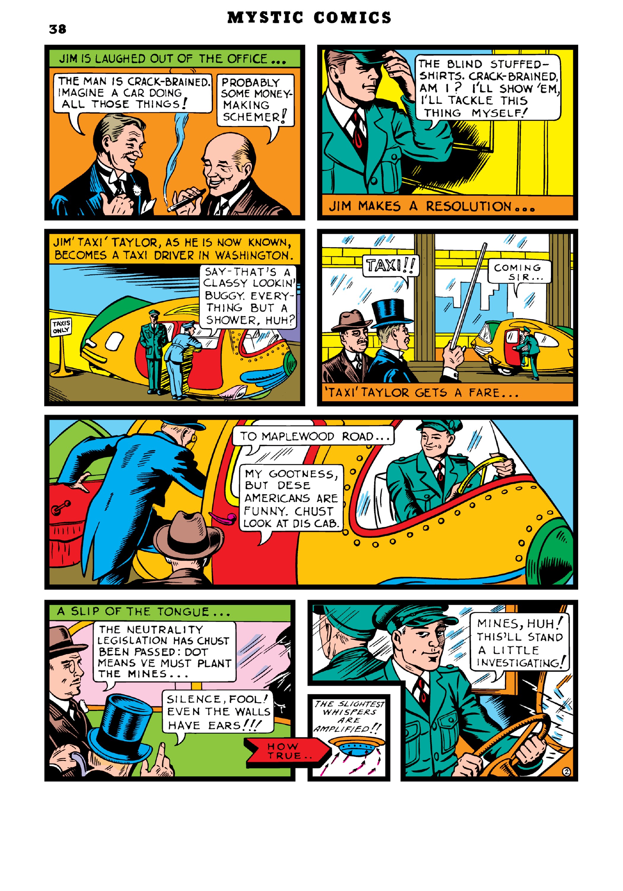 Read online Mystic Comics comic -  Issue # (1940) _Marvel Masterworks - Golden Age  (Part 2) - 13
