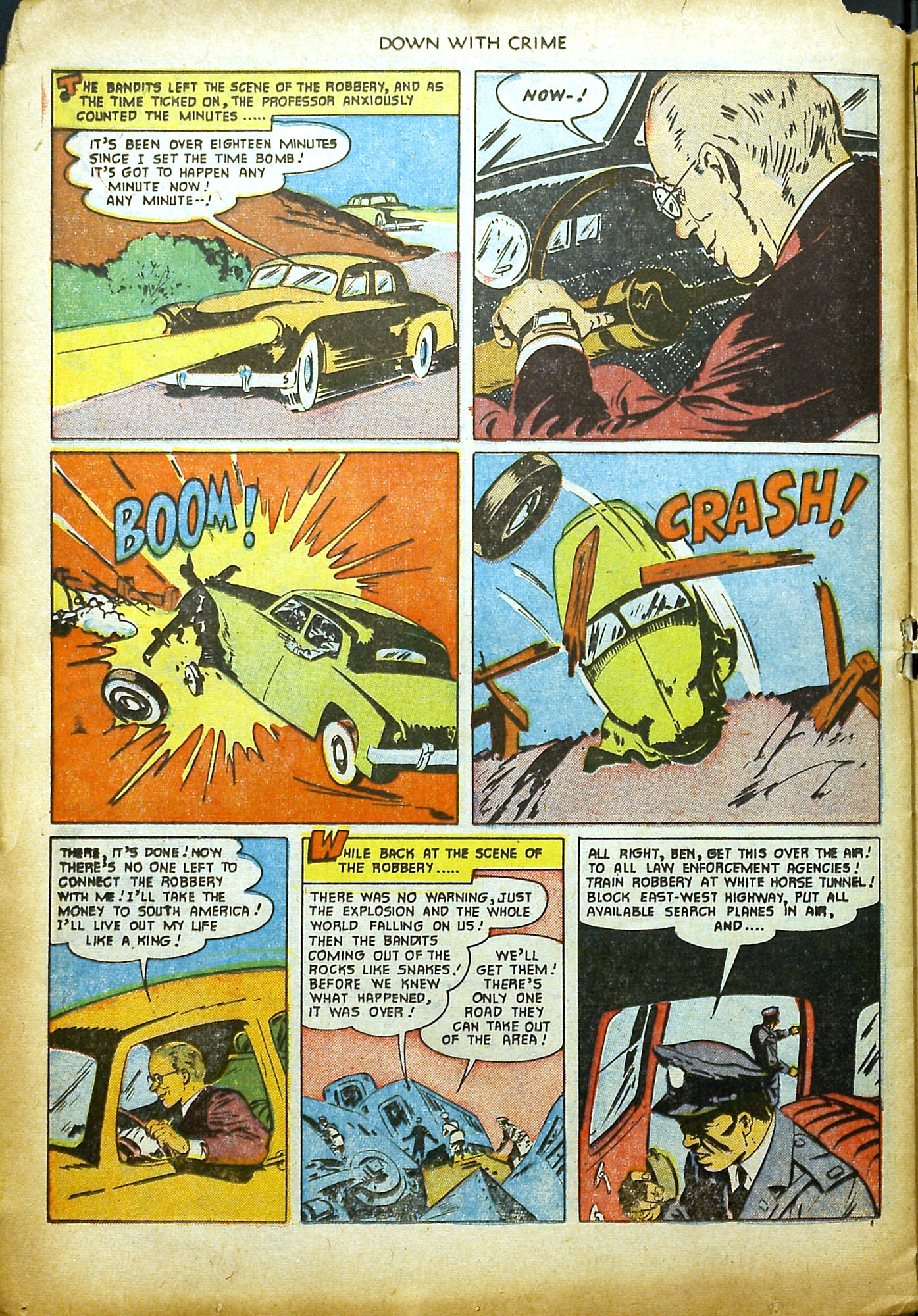Read online Down With Crime comic -  Issue #1 - 24