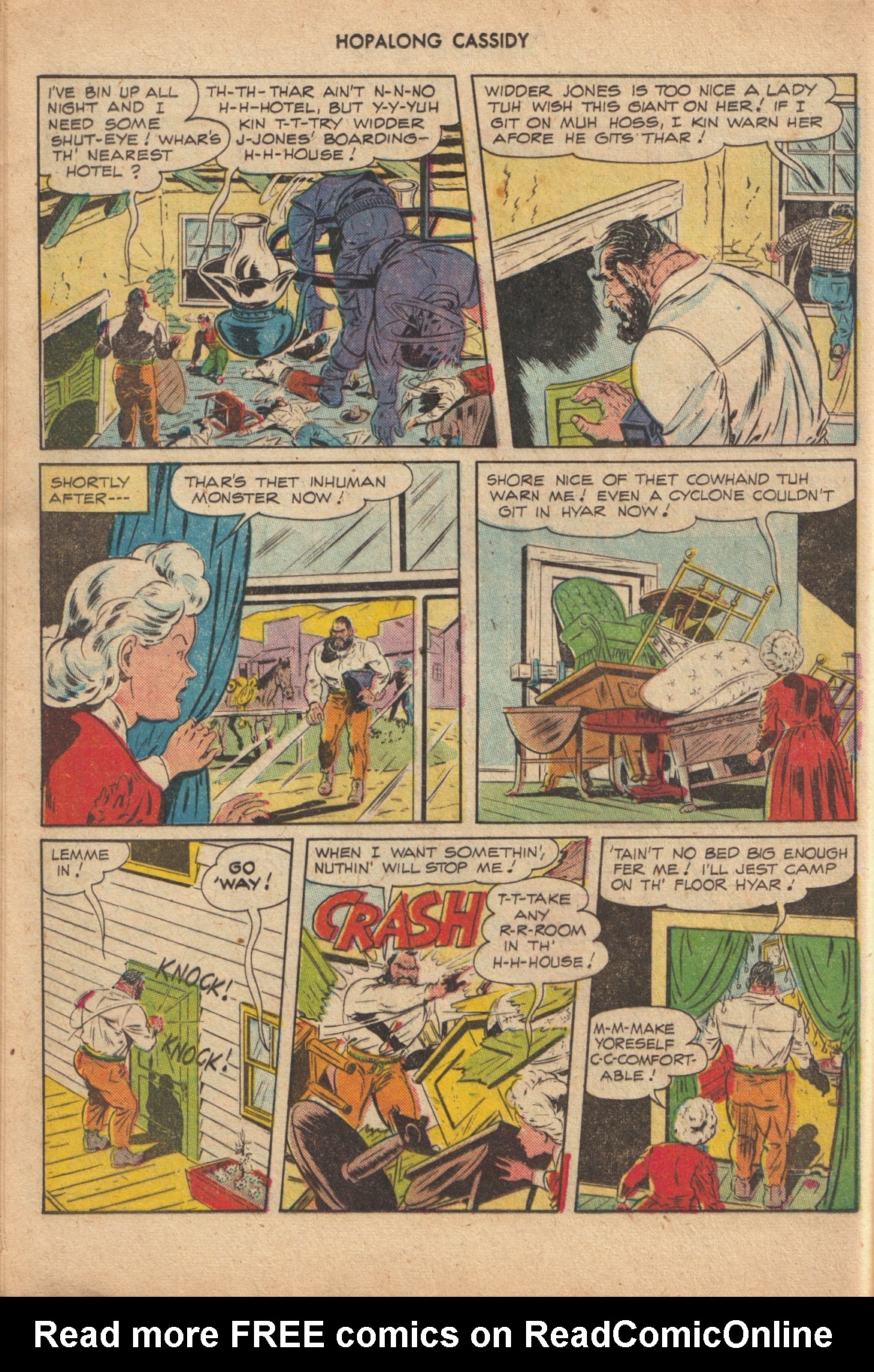 Read online Hopalong Cassidy comic -  Issue #24 - 24