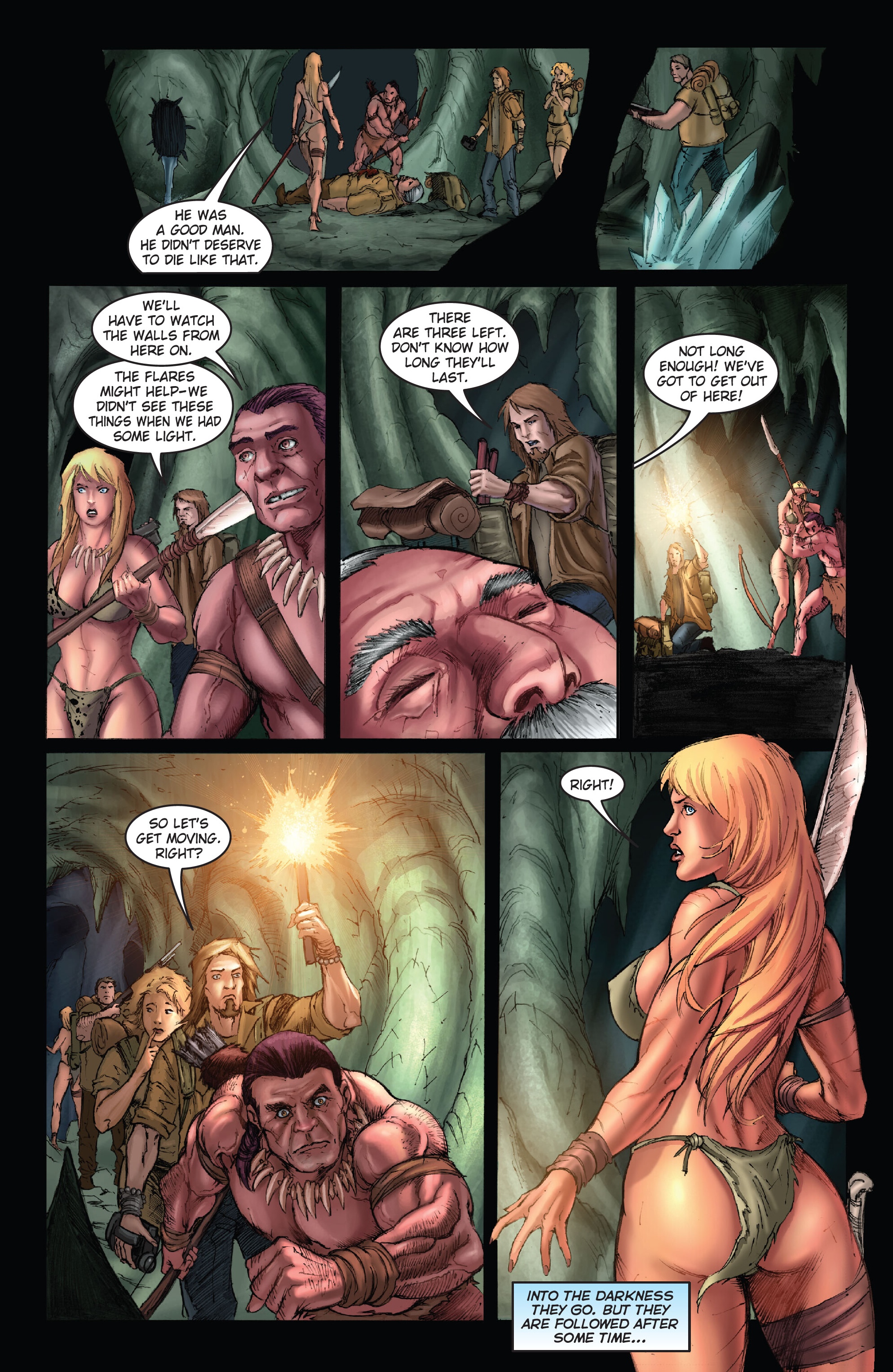 Read online Frank Cho's Jungle Girl: The Complete Omnibus comic -  Issue # TPB (Part 2) - 8