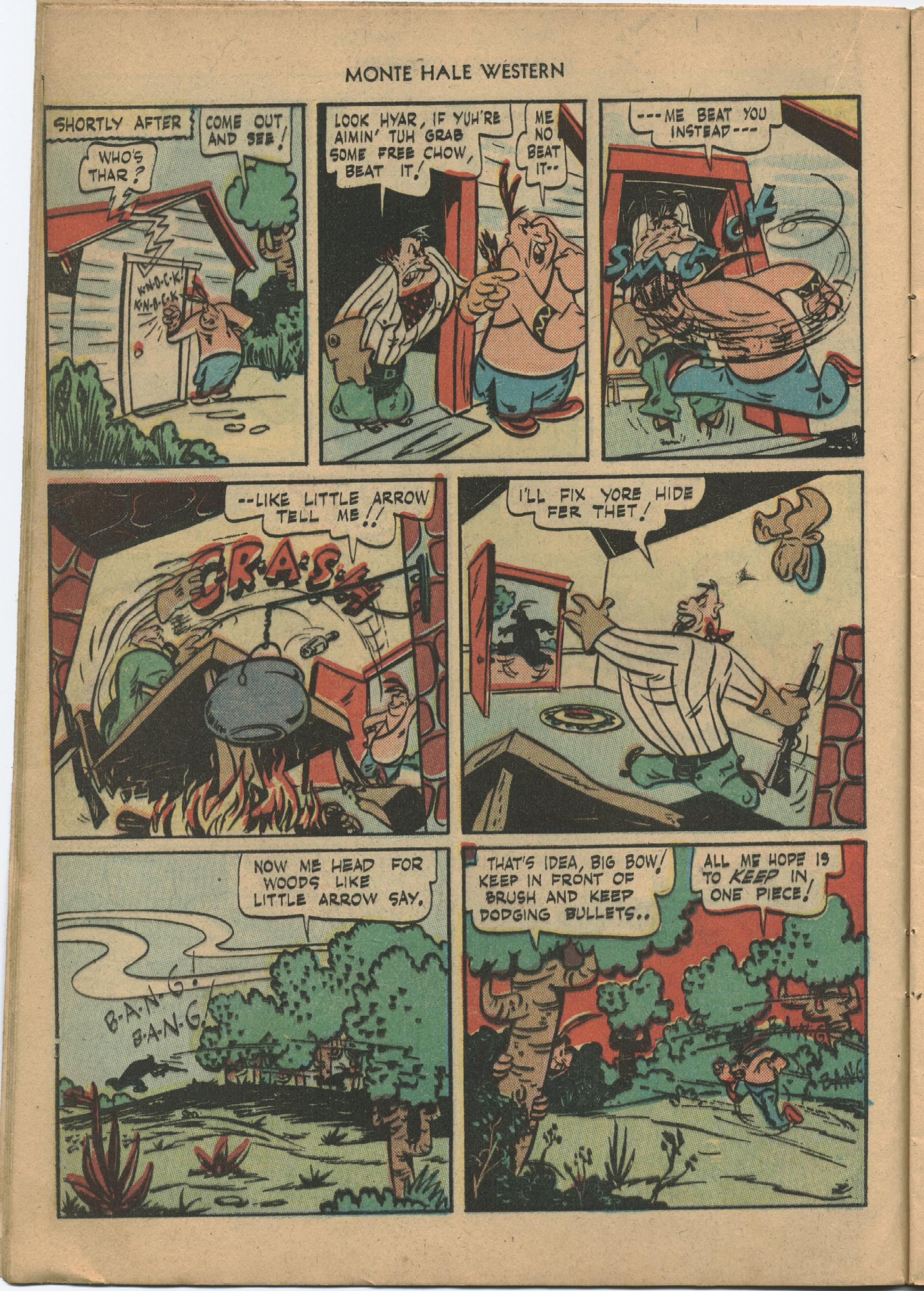Read online Monte Hale Western comic -  Issue #29 - 16