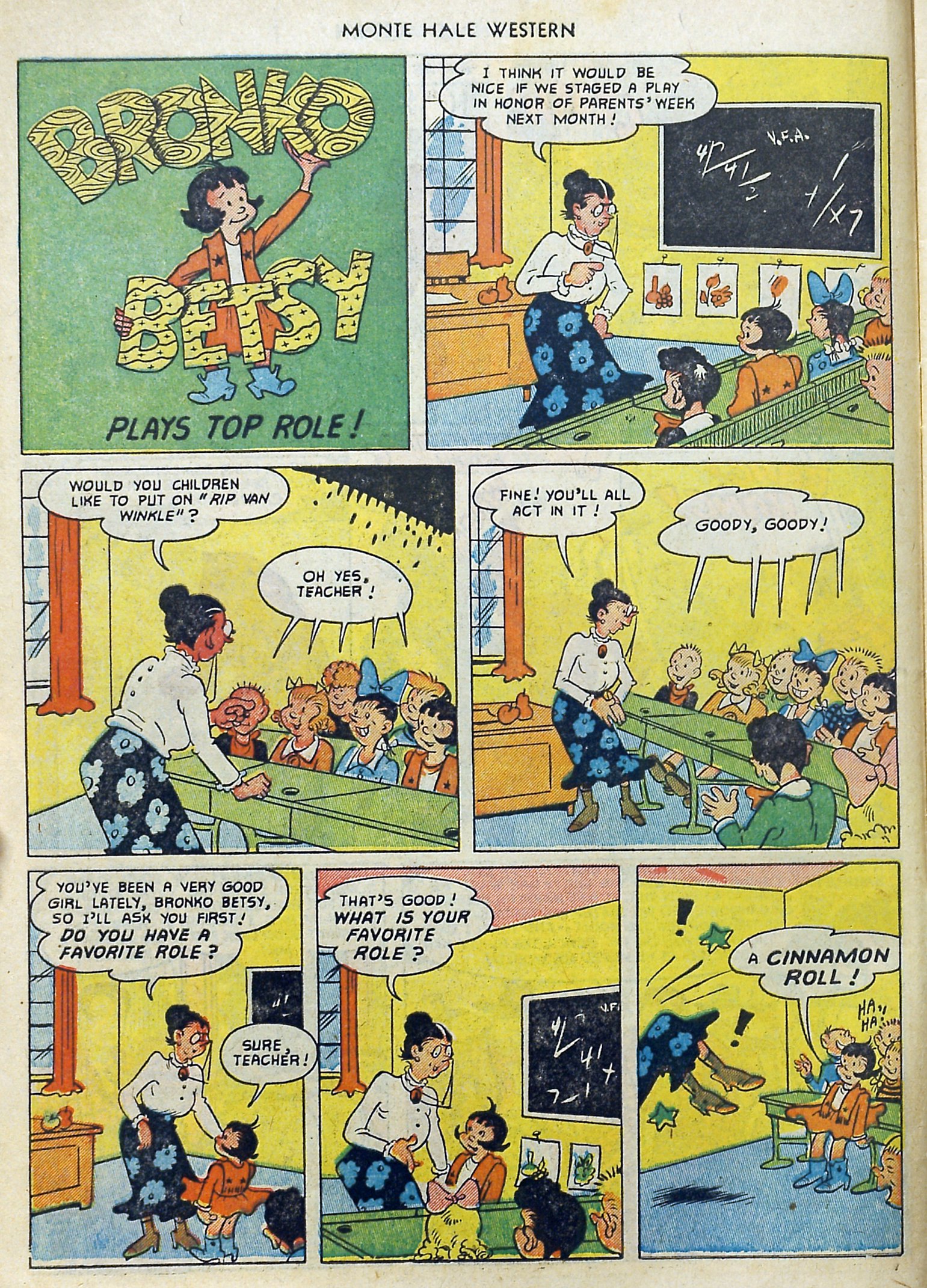 Read online Monte Hale Western comic -  Issue #71 - 9