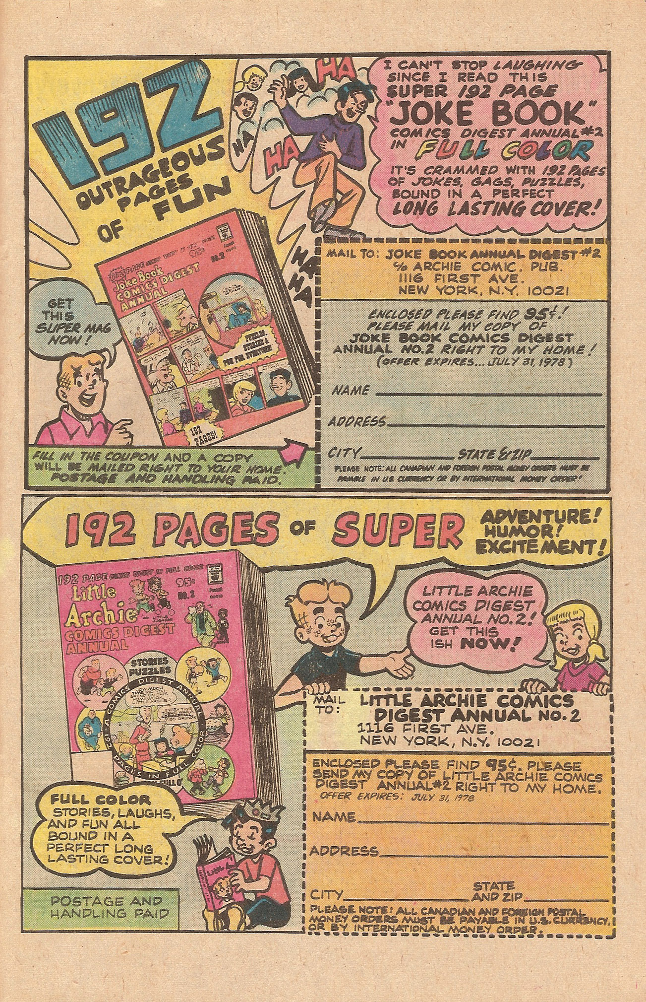 Read online Jughead's Jokes comic -  Issue #58 - 27