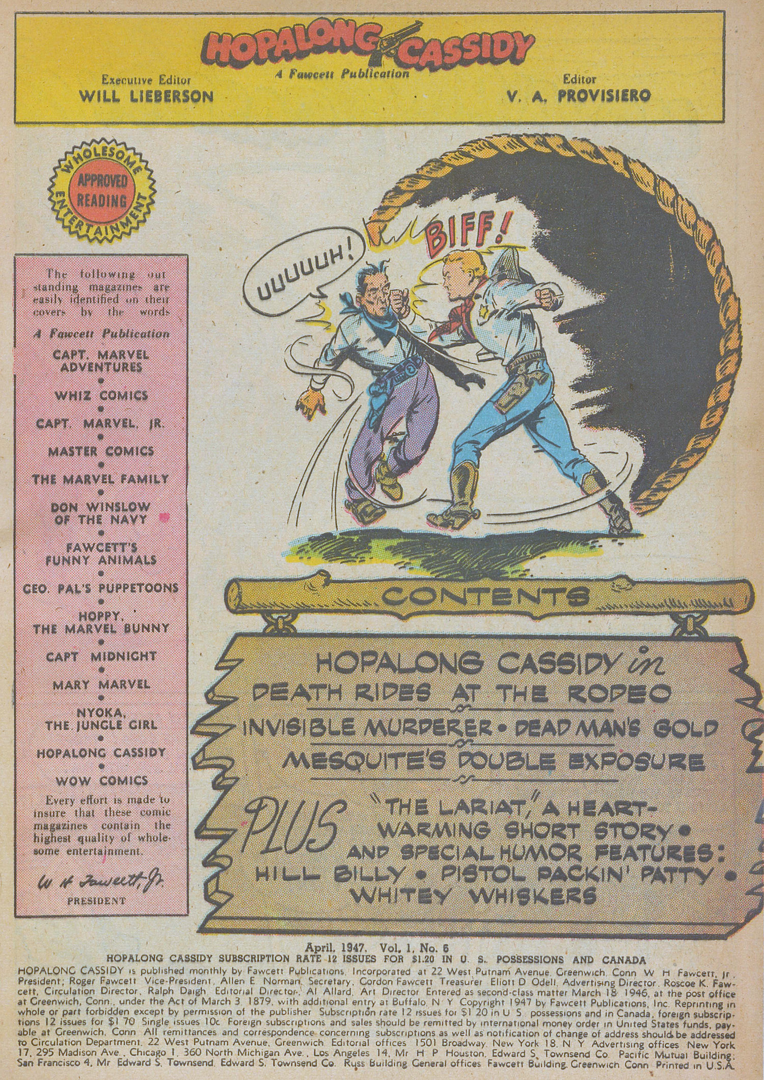 Read online Hopalong Cassidy comic -  Issue #6 - 3