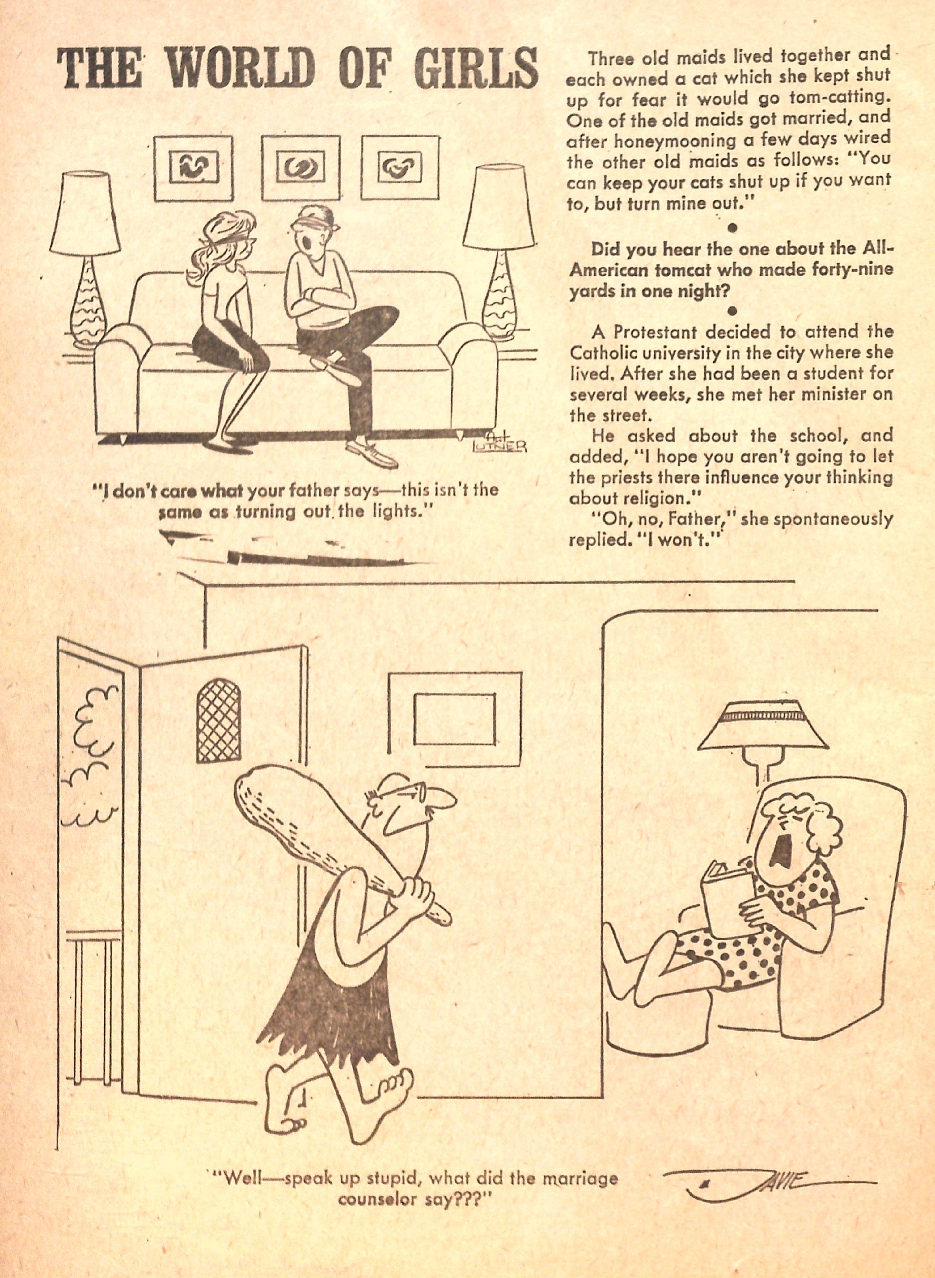 Read online Cartoons and Gags comic -  Issue #21 - 8