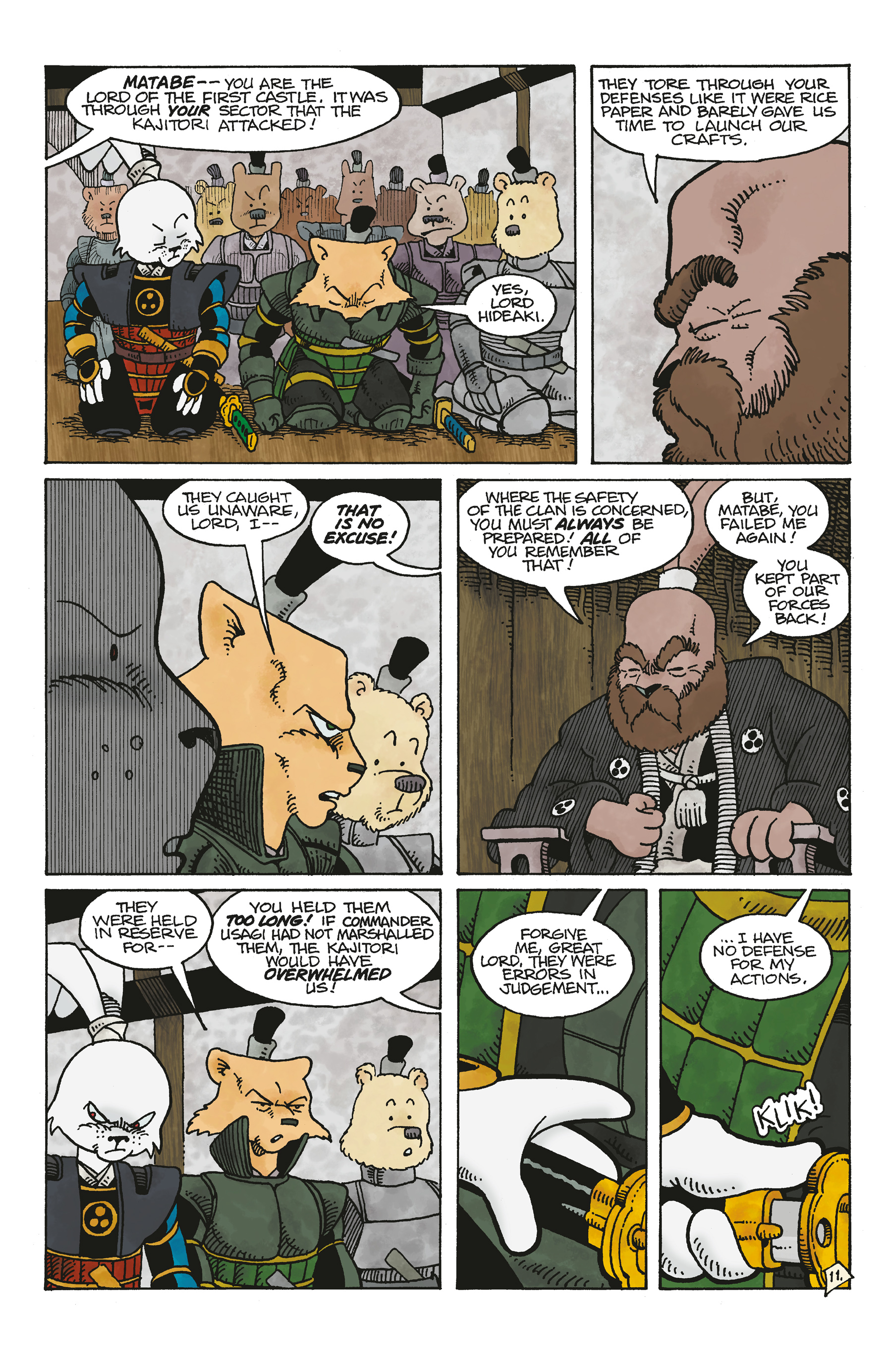 Read online Space Usagi: Death and Honor comic -  Issue #1 - 12