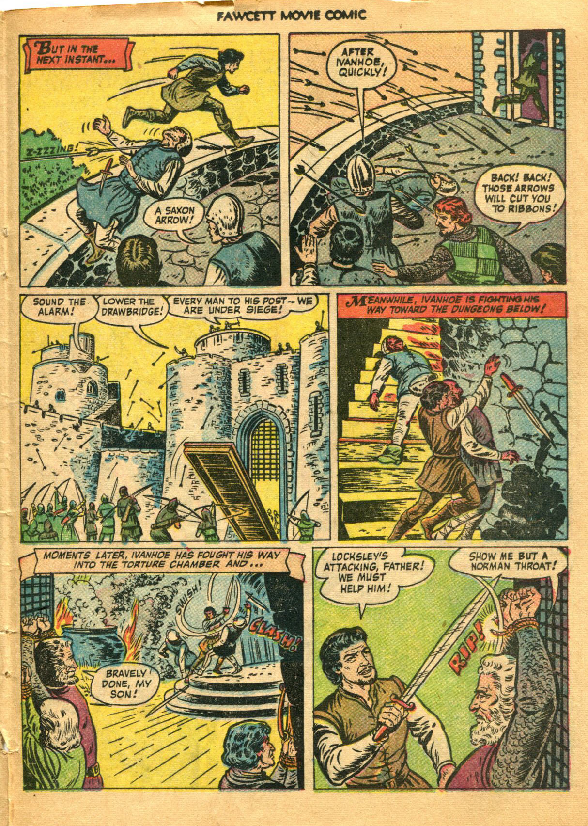 Read online Fawcett Movie Comic comic -  Issue #20 - 22