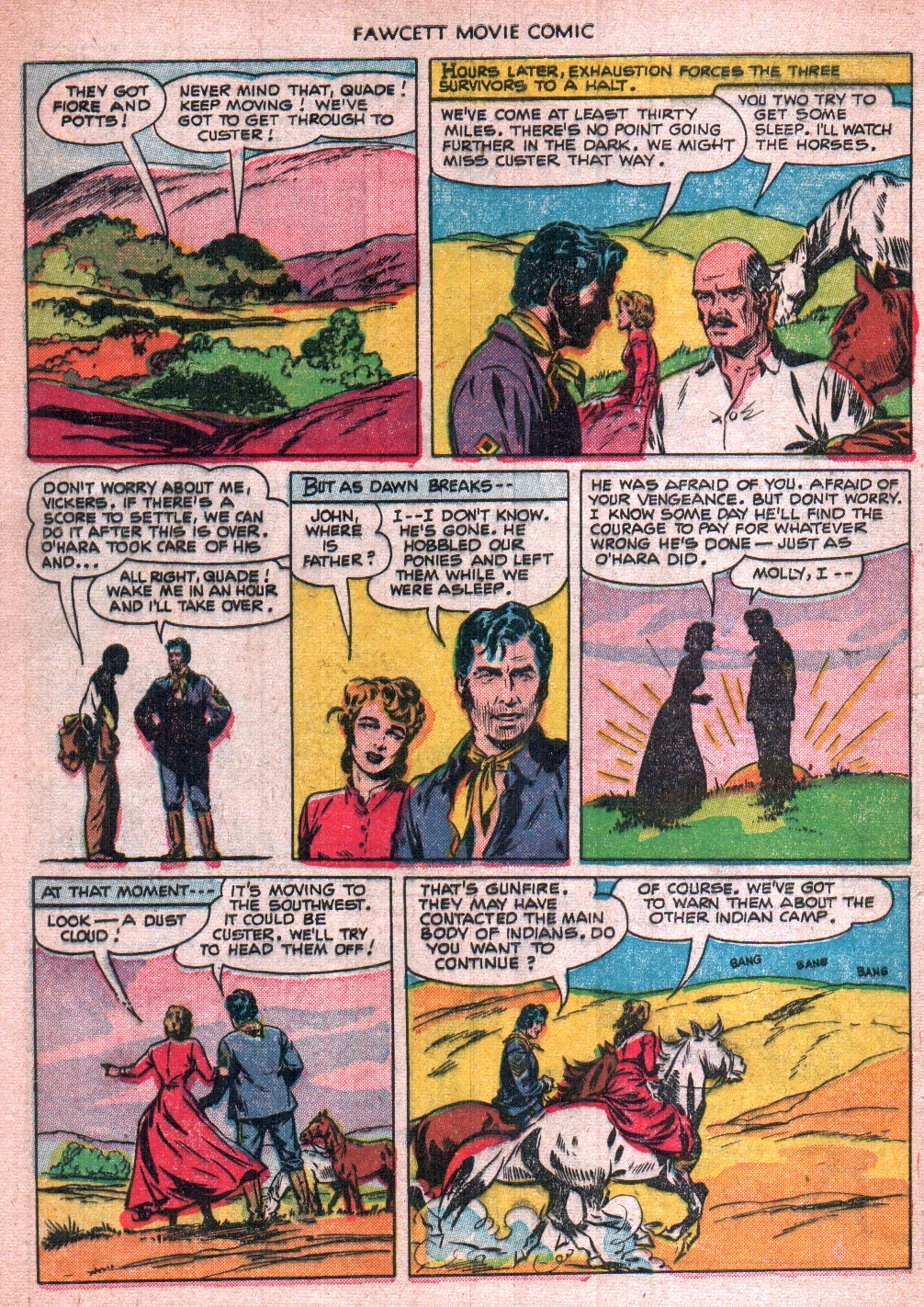 Read online Fawcett Movie Comic comic -  Issue #13 - 31