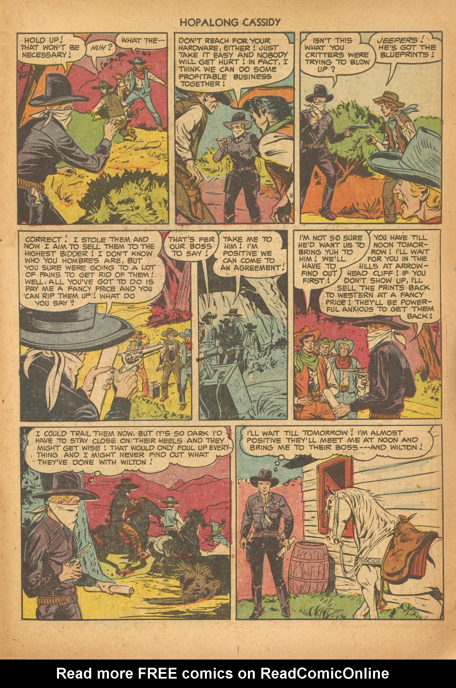 Read online Hopalong Cassidy comic -  Issue #83 - 27