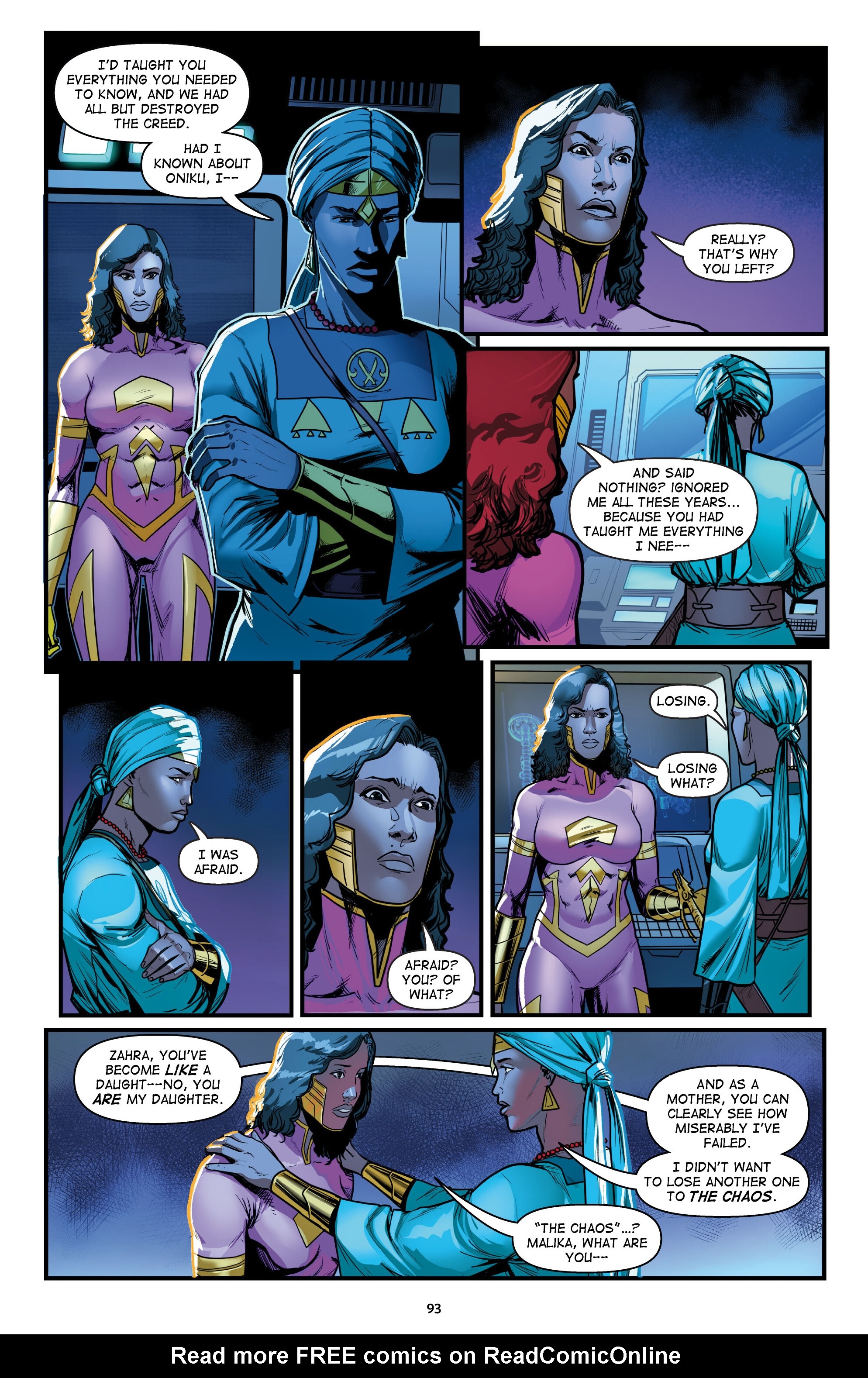 Read online The Oloris: Heroes Will Unite comic -  Issue # TPB (Part 1) - 93
