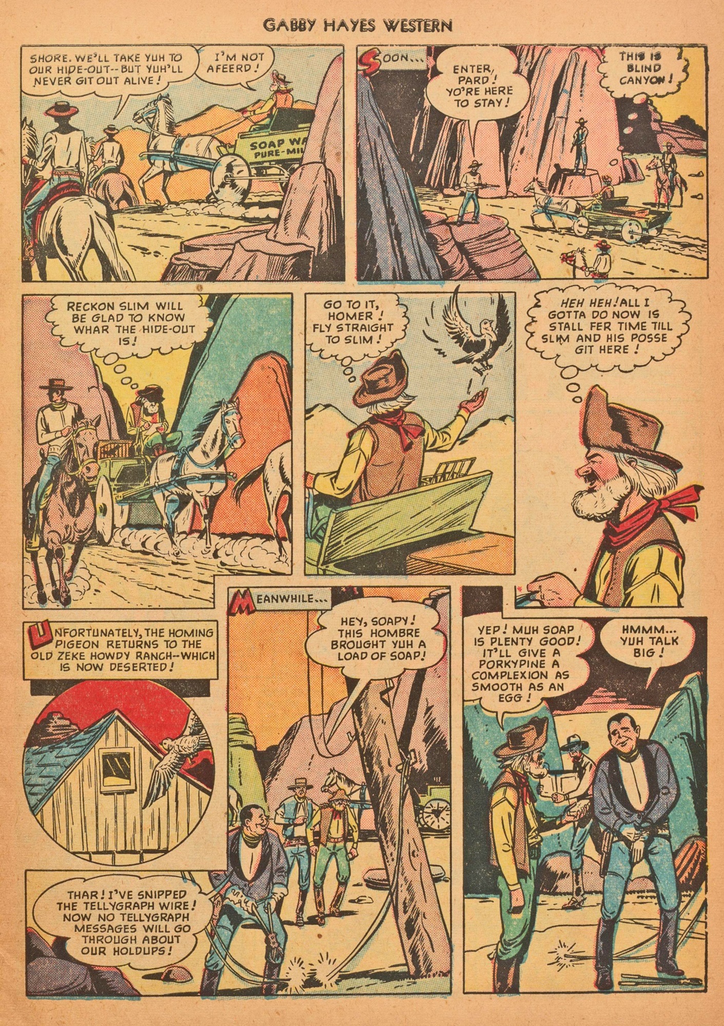 Read online Gabby Hayes Western comic -  Issue #12 - 7