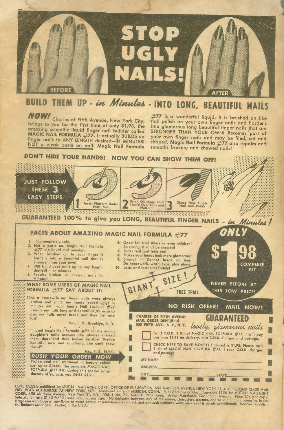 Read online Love Tales comic -  Issue #72 - 2