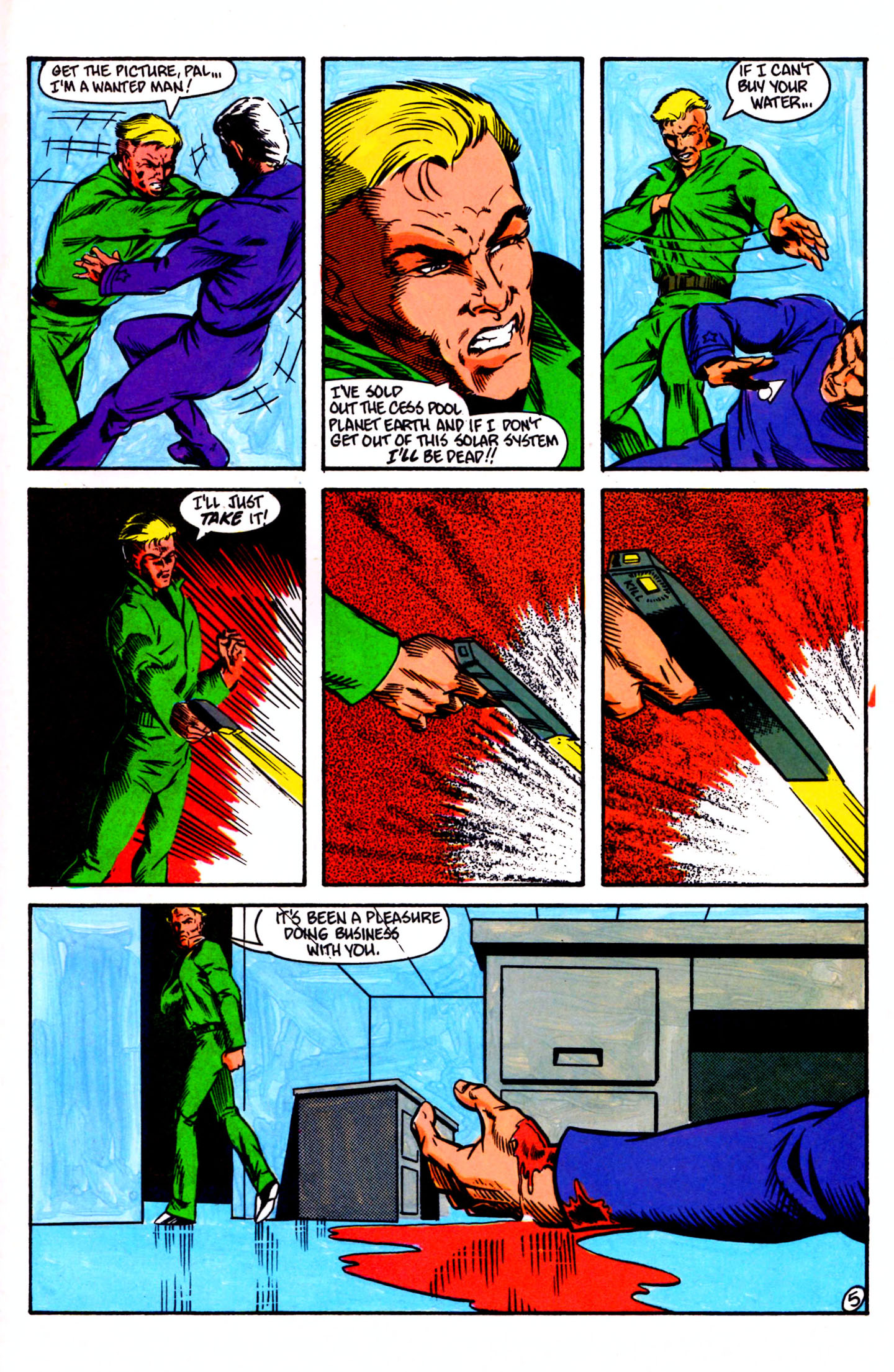 Read online Dai Kamikaze! comic -  Issue #6 - 7