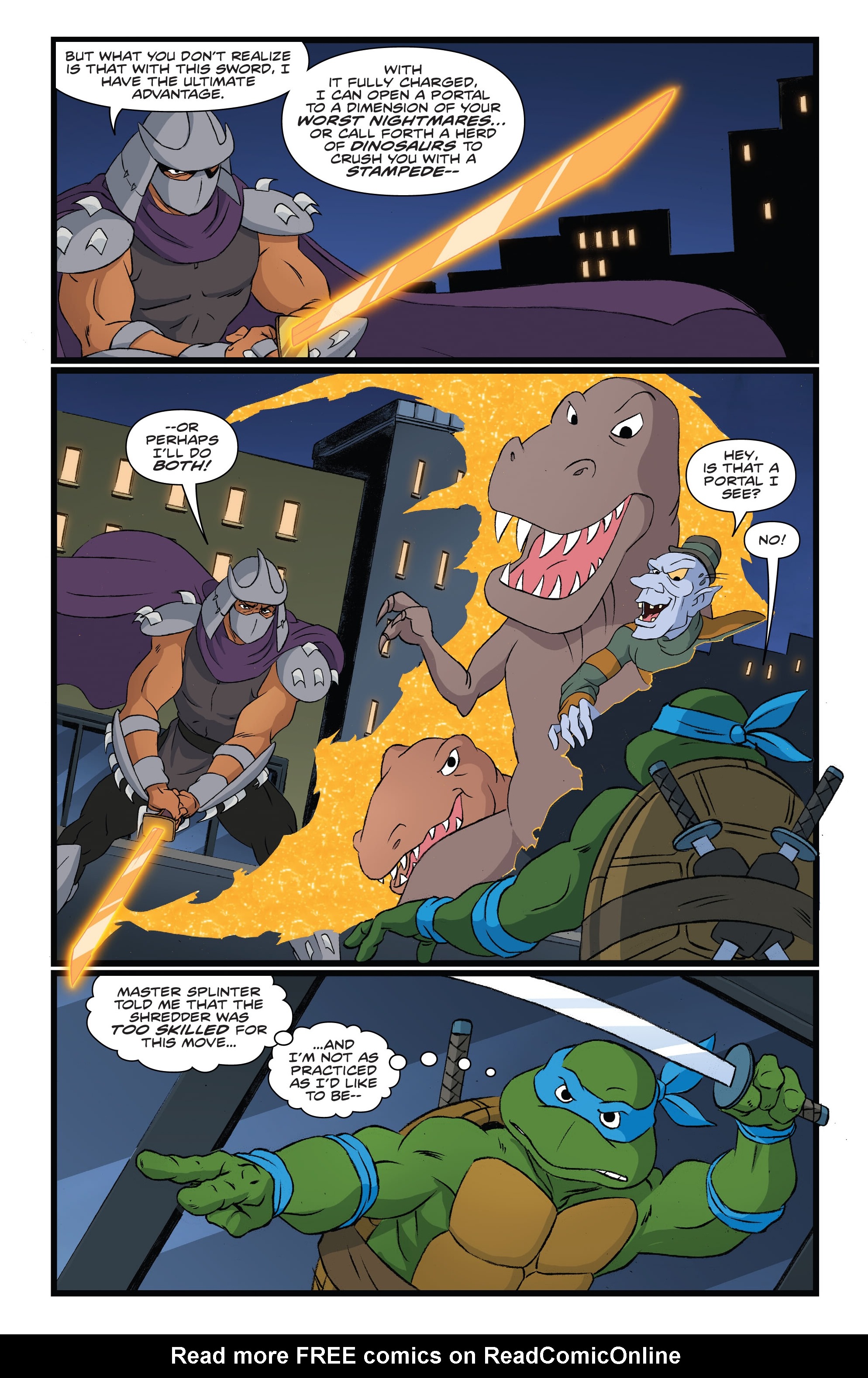 Read online Teenage Mutant Ninja Turtles: Saturday Morning Adventures Continued comic -  Issue #9 - 21