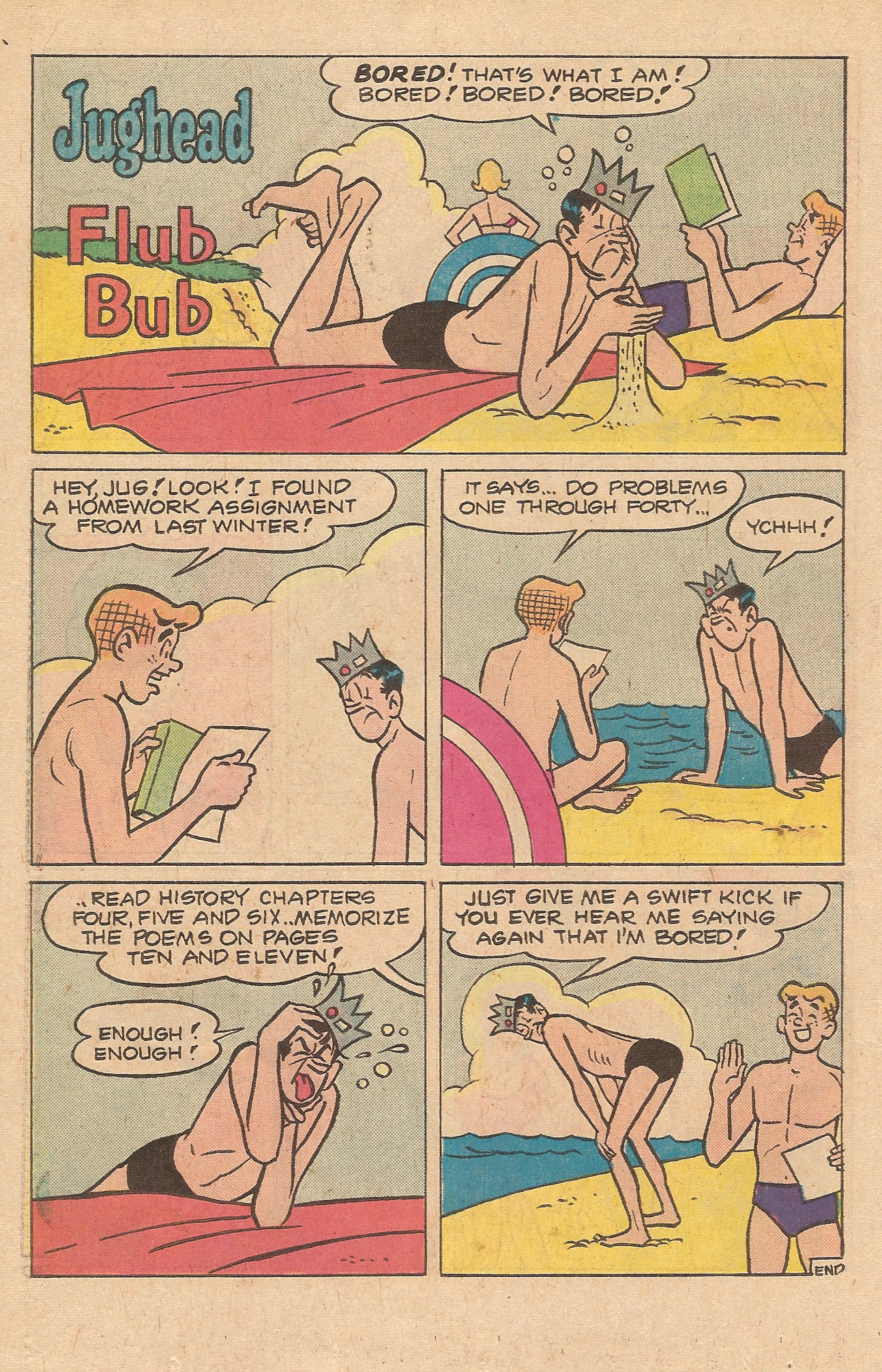 Read online Jughead's Jokes comic -  Issue #55 - 22