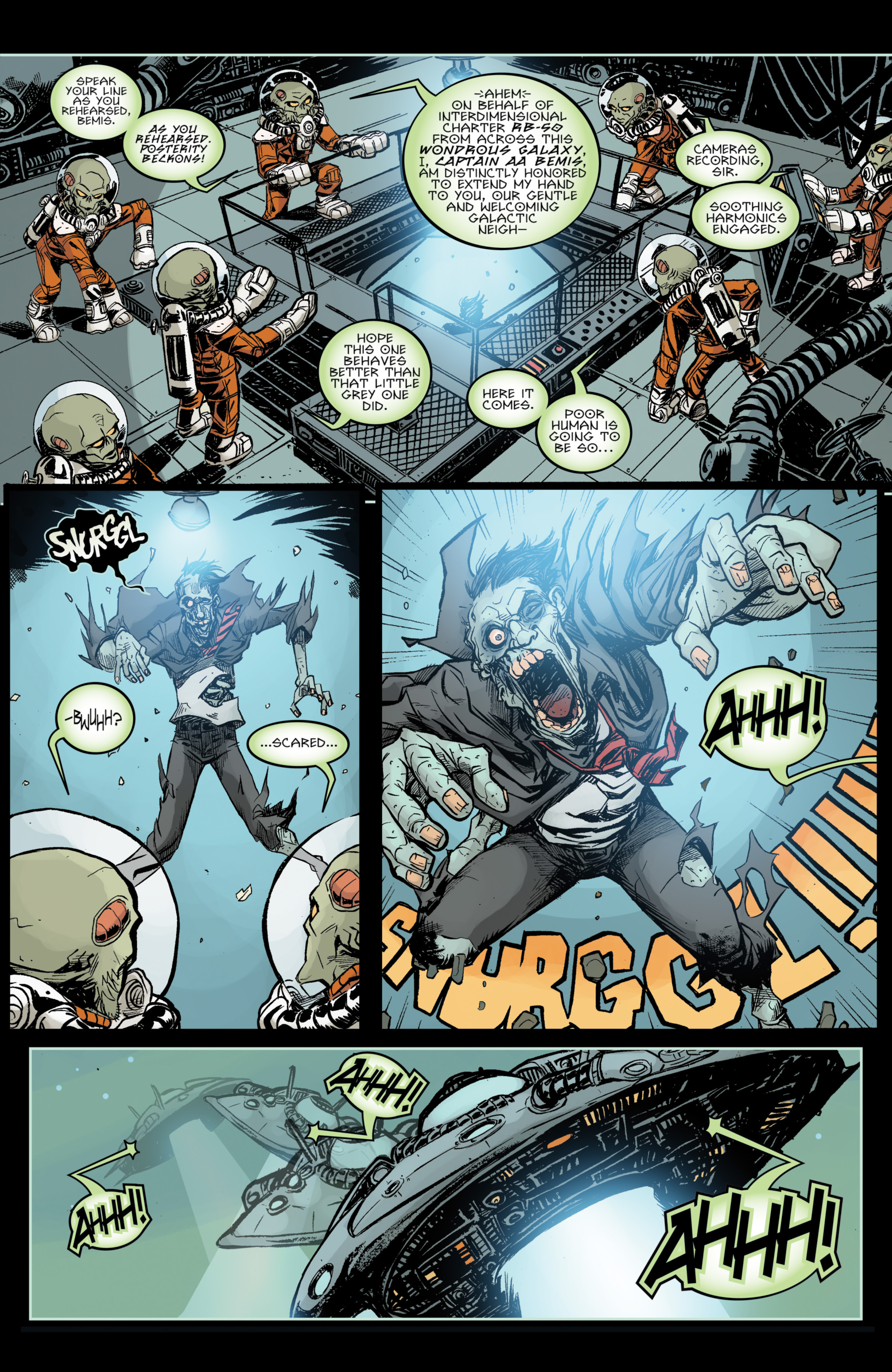 Read online The Colonized: Zombies vs. Aliens comic -  Issue # TPB - 7