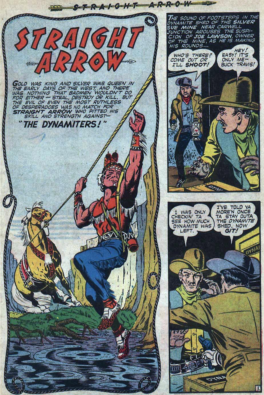 Read online Straight Arrow comic -  Issue #6 - 12