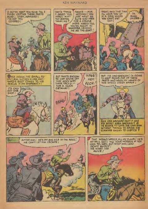 Read online Ken Maynard Western comic -  Issue #4 - 13