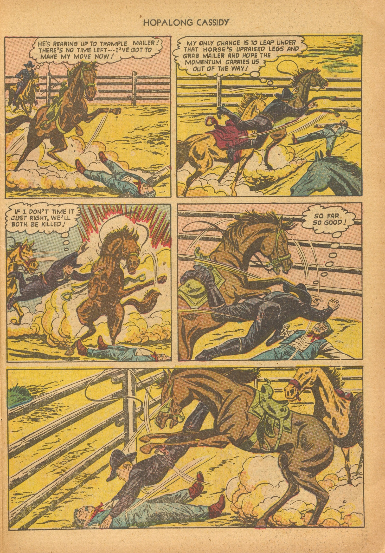 Read online Hopalong Cassidy comic -  Issue #78 - 7