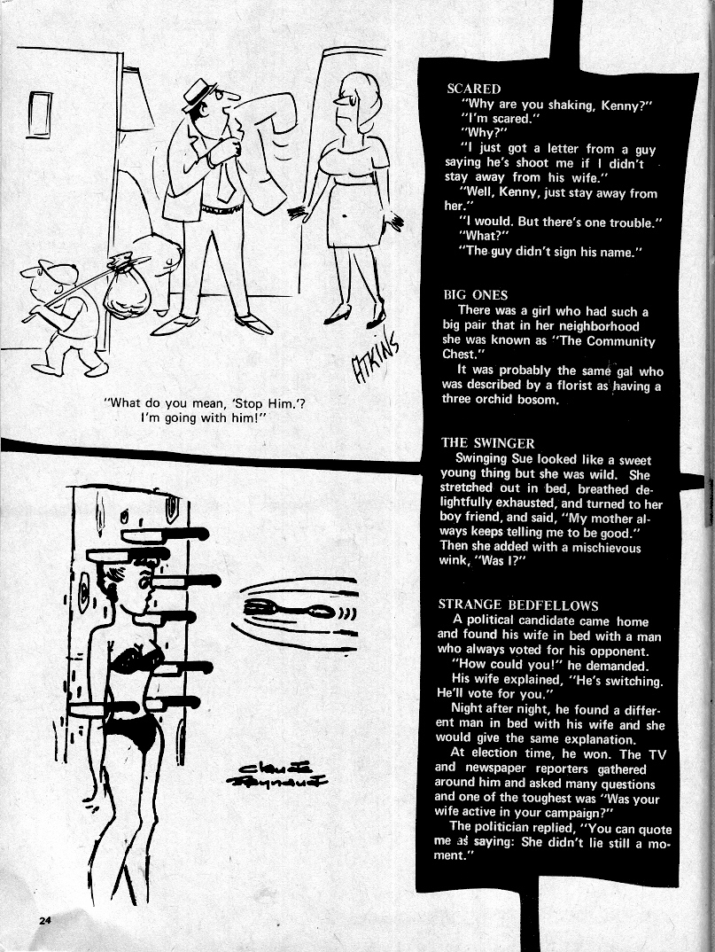 Read online Cartoons and Gags comic -  Issue #81 - 24