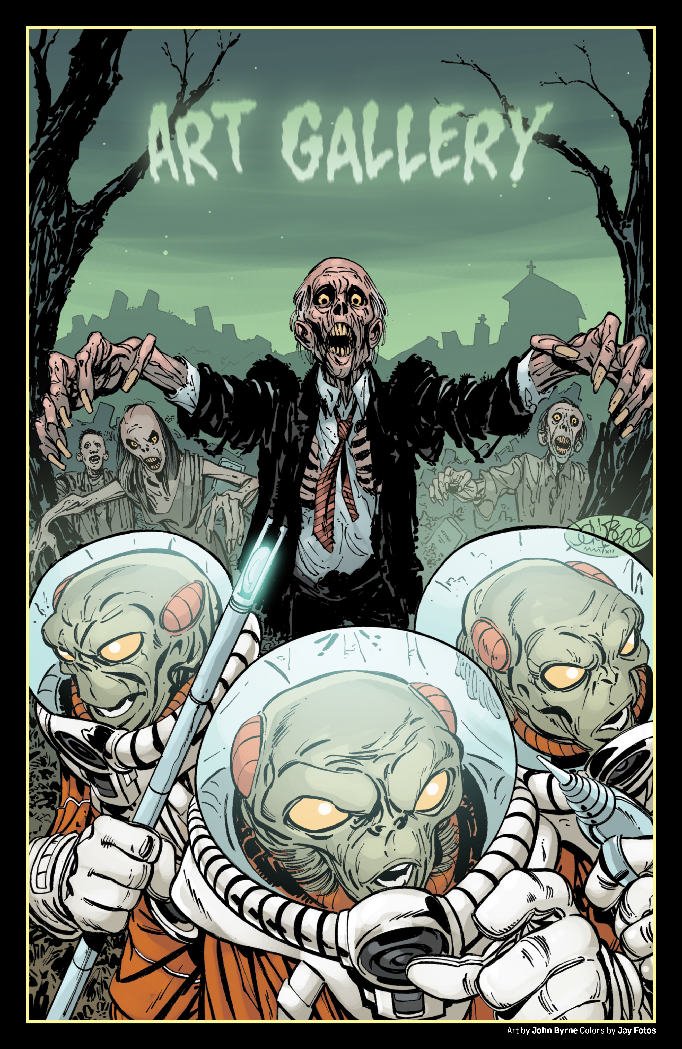 Read online The Colonized: Zombies vs. Aliens comic -  Issue # TPB - 90