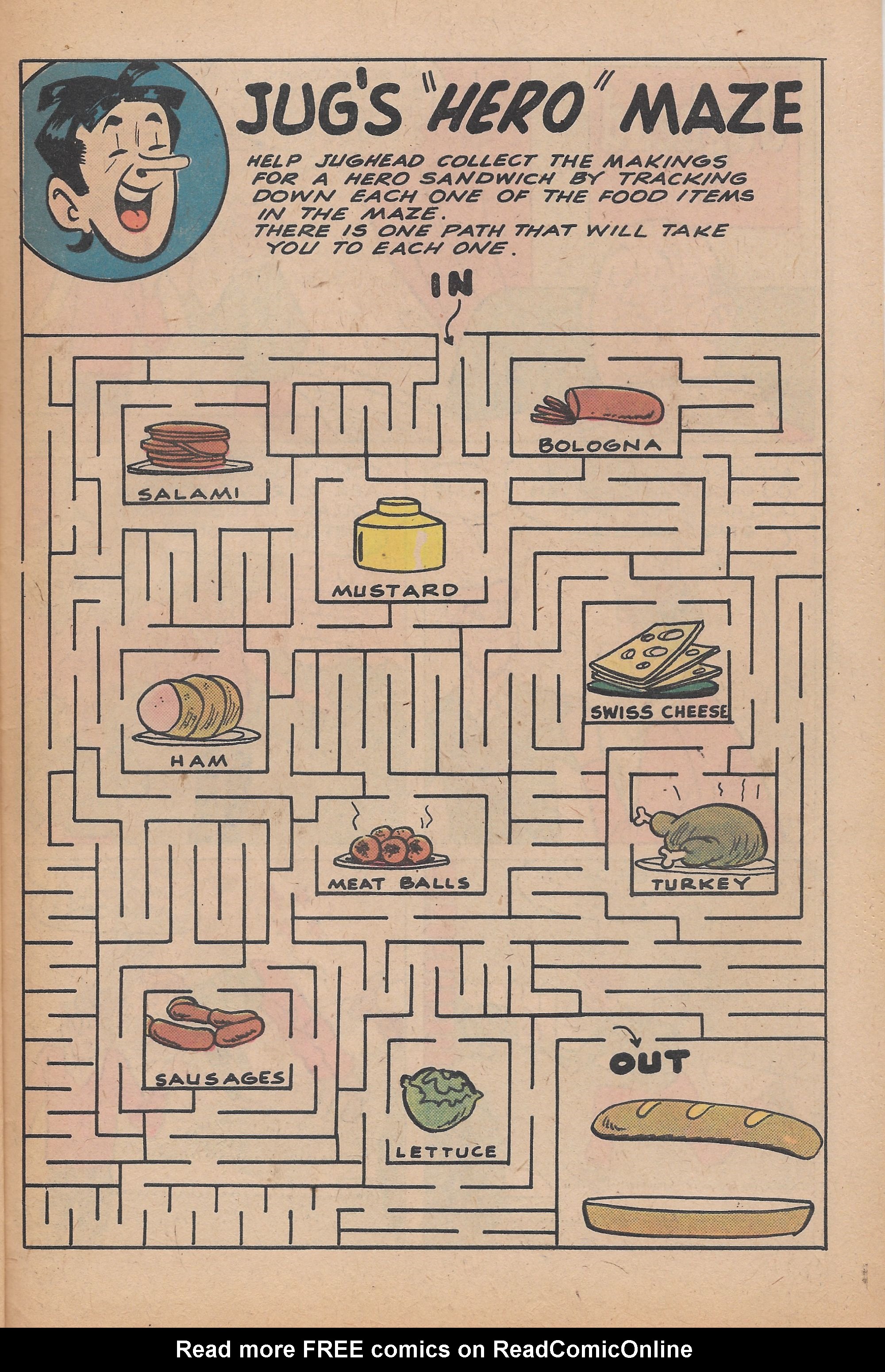 Read online Jughead's Jokes comic -  Issue #53 - 31