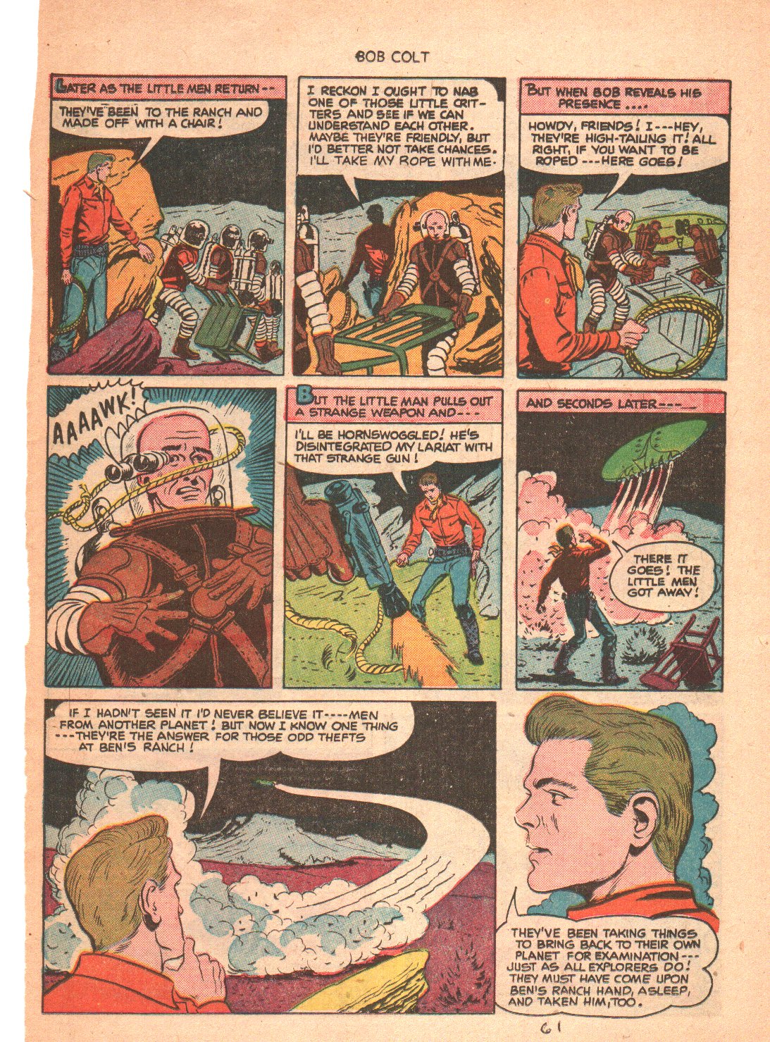 Read online Bob Colt Western comic -  Issue #6 - 28