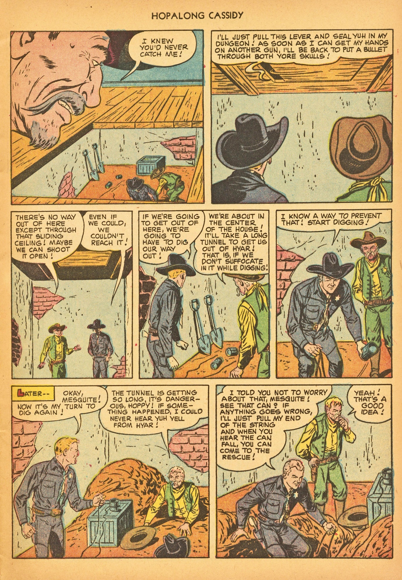 Read online Hopalong Cassidy comic -  Issue #54 - 9