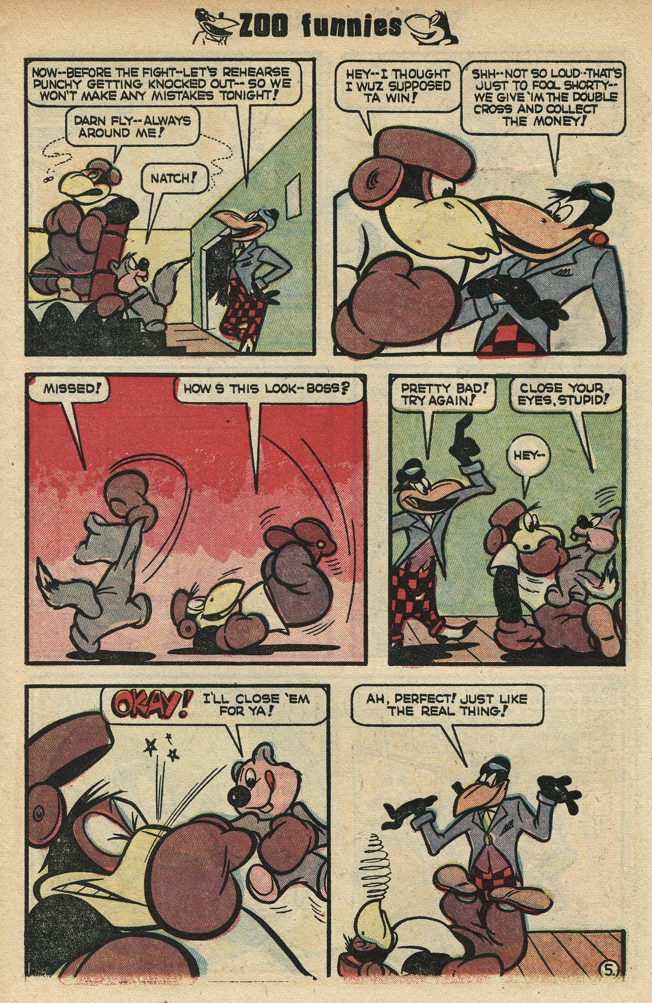 Read online Zoo Funnies comic -  Issue #1 - 7