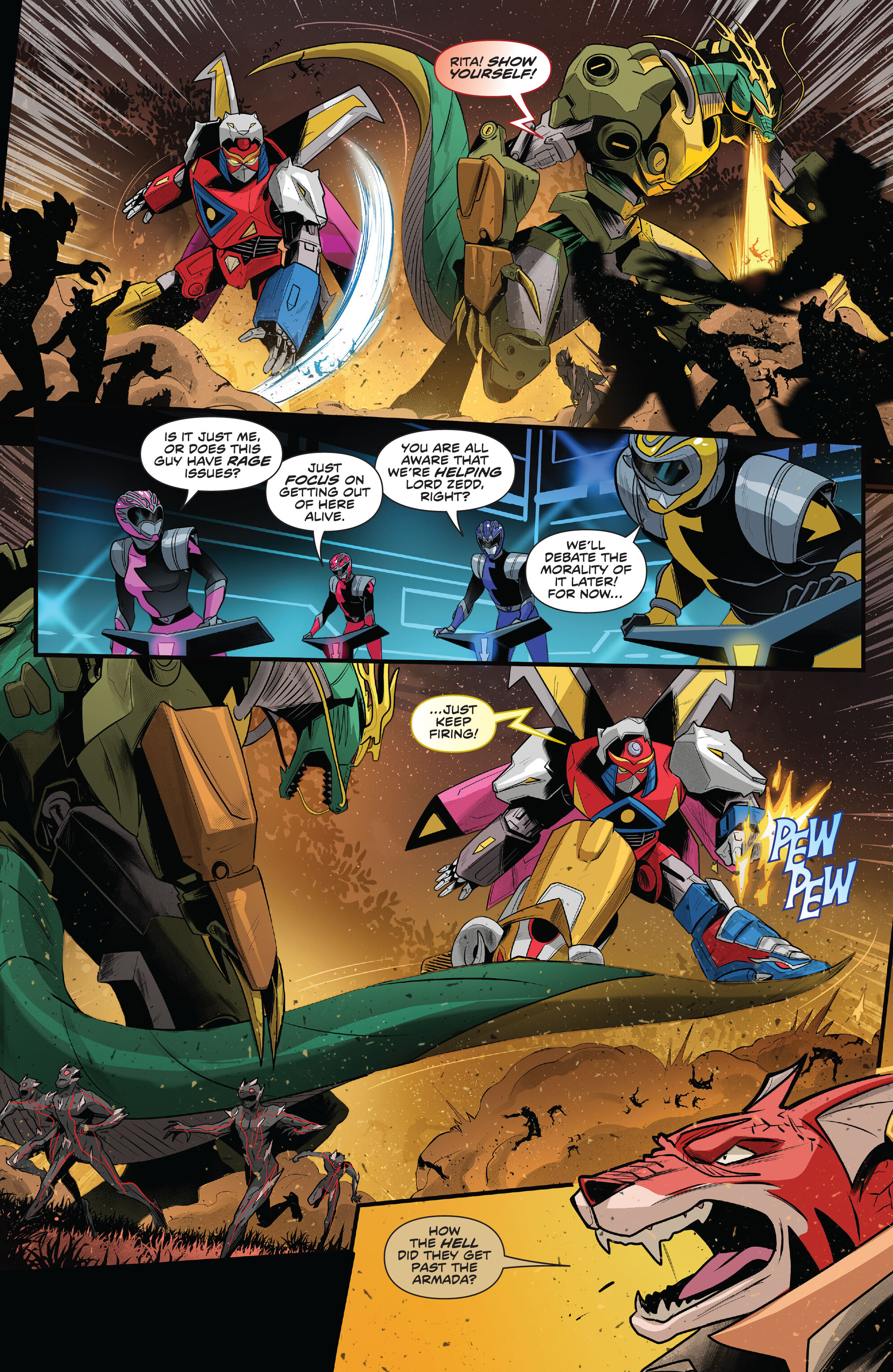 Read online Mighty Morphin Power Rangers comic -  Issue #115 - 16