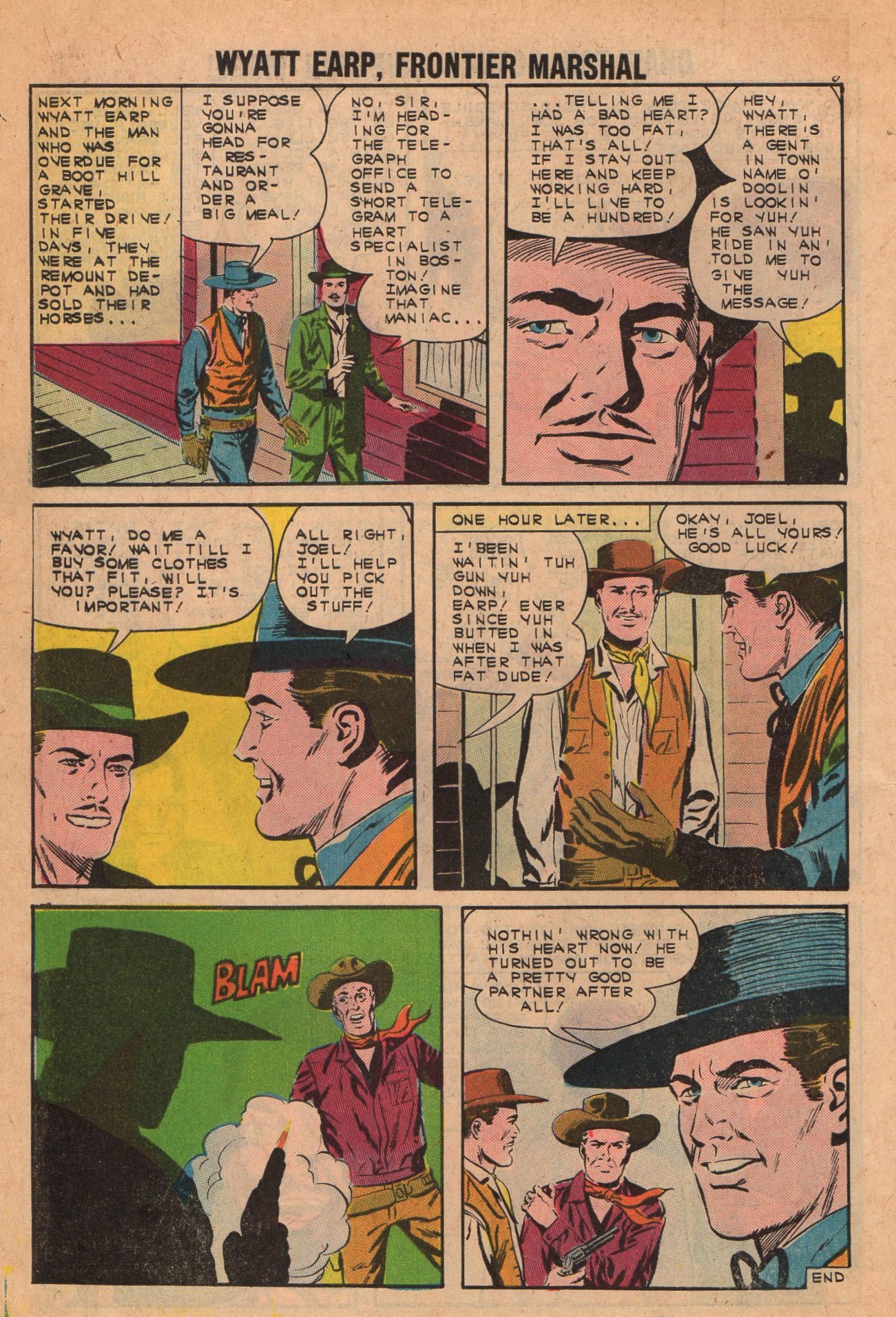 Read online Wyatt Earp Frontier Marshal comic -  Issue #45 - 10