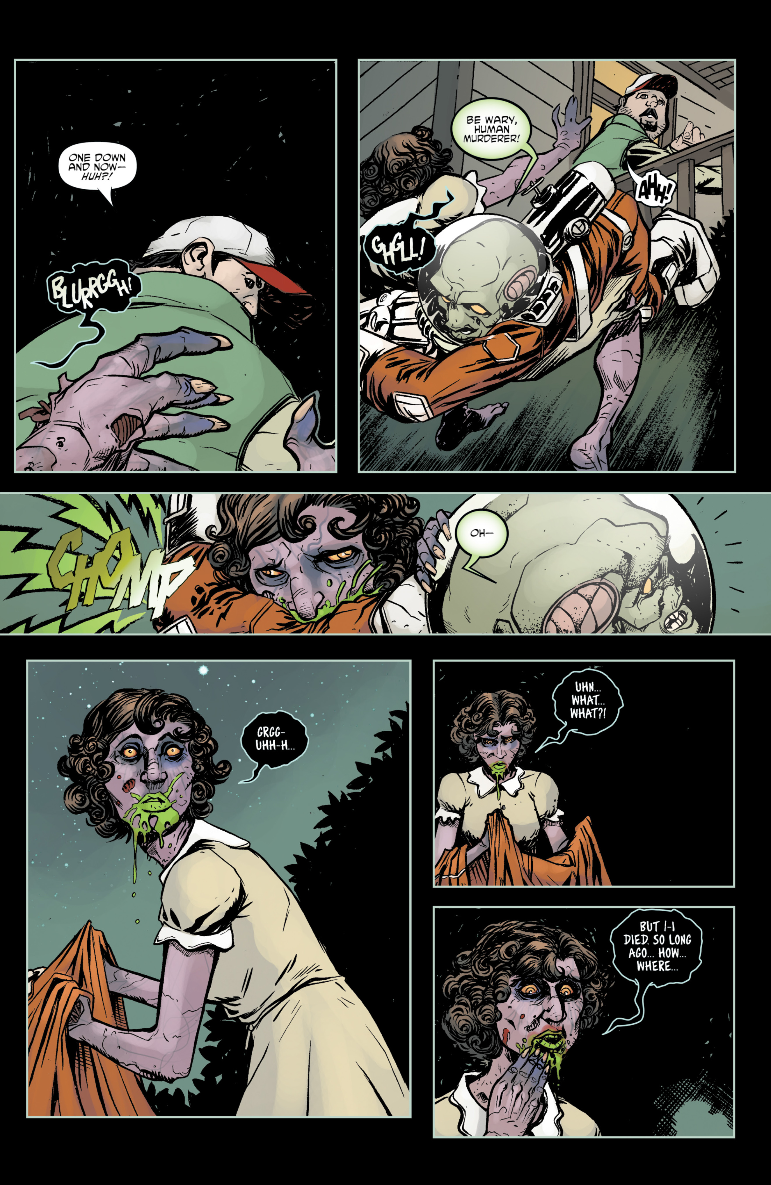Read online The Colonized: Zombies vs. Aliens comic -  Issue # TPB - 45